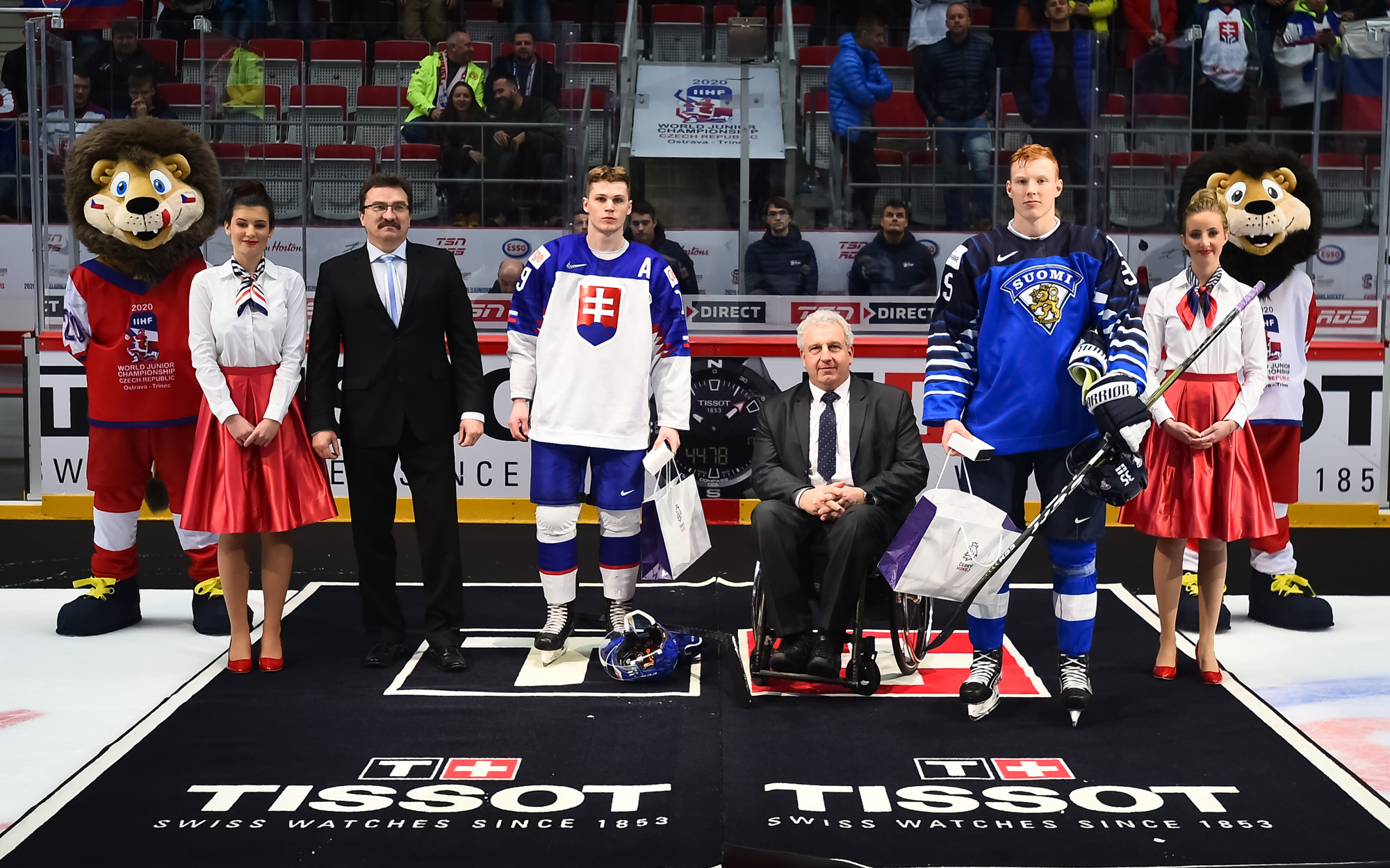 IIHF - Gallery: Finland vs. Slovakia - 2020 IIHF World Junior Championship