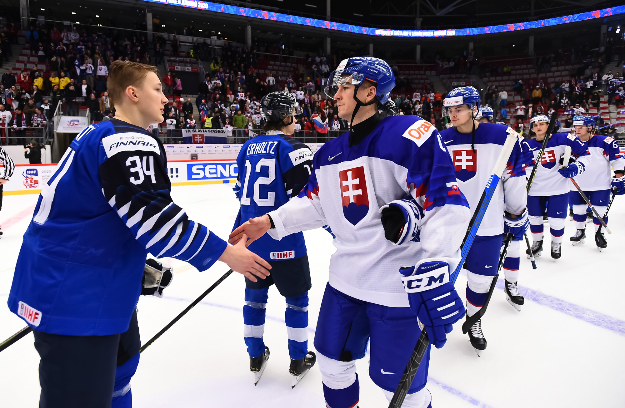 IIHF - Gallery: Finland vs. Slovakia - 2020 IIHF World Junior