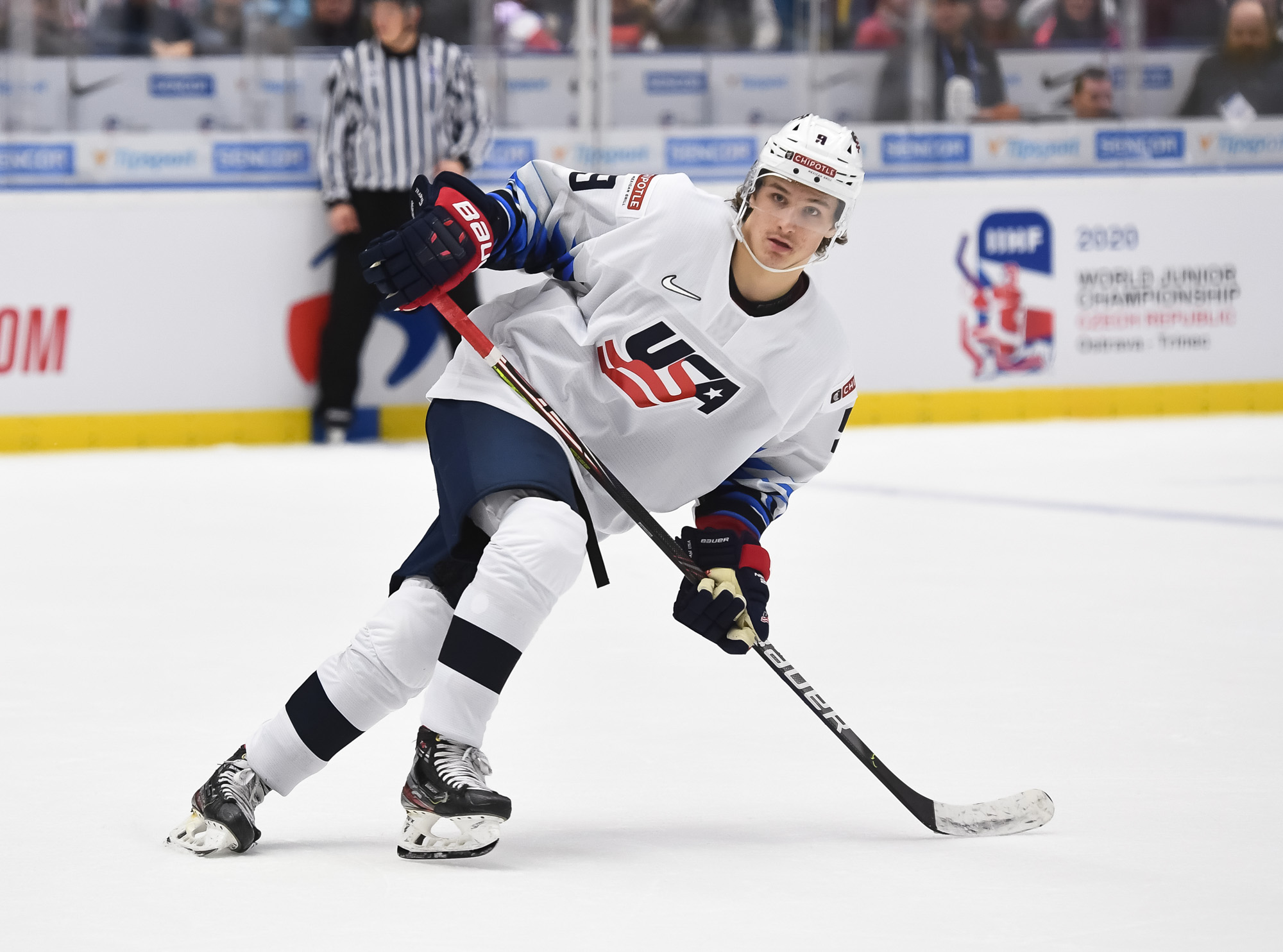 Zegras powers US past Czech Republic at world junior tourney