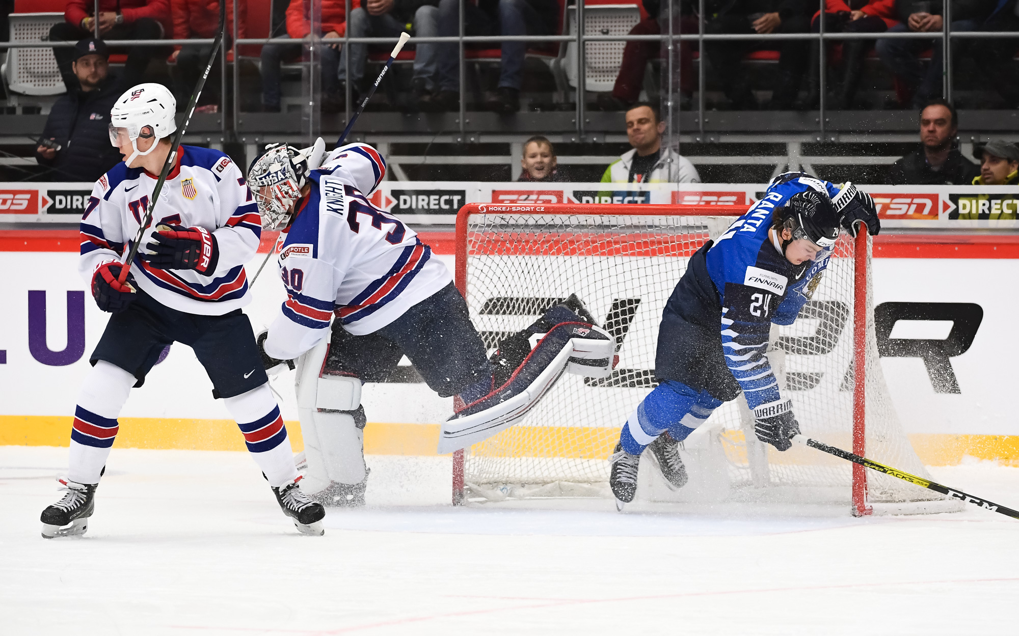 IIHF Gallery USA vs. Finland (QF) 2020 IIHF World Junior Championship