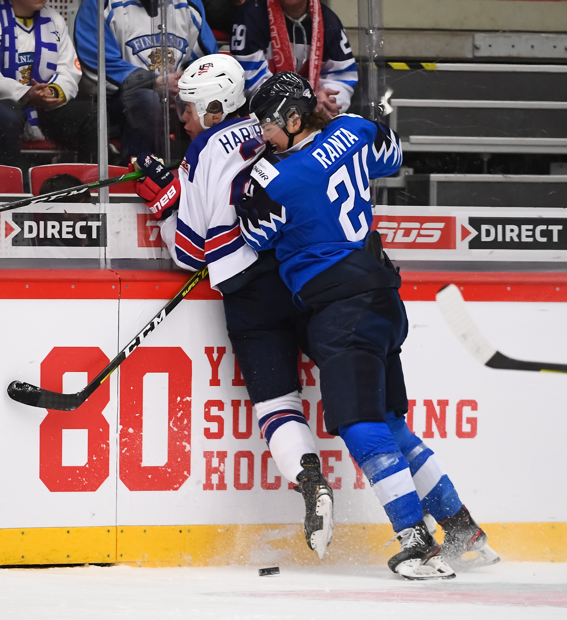 IIHF Gallery USA vs. Finland (QF) 2020 IIHF World Junior Championship