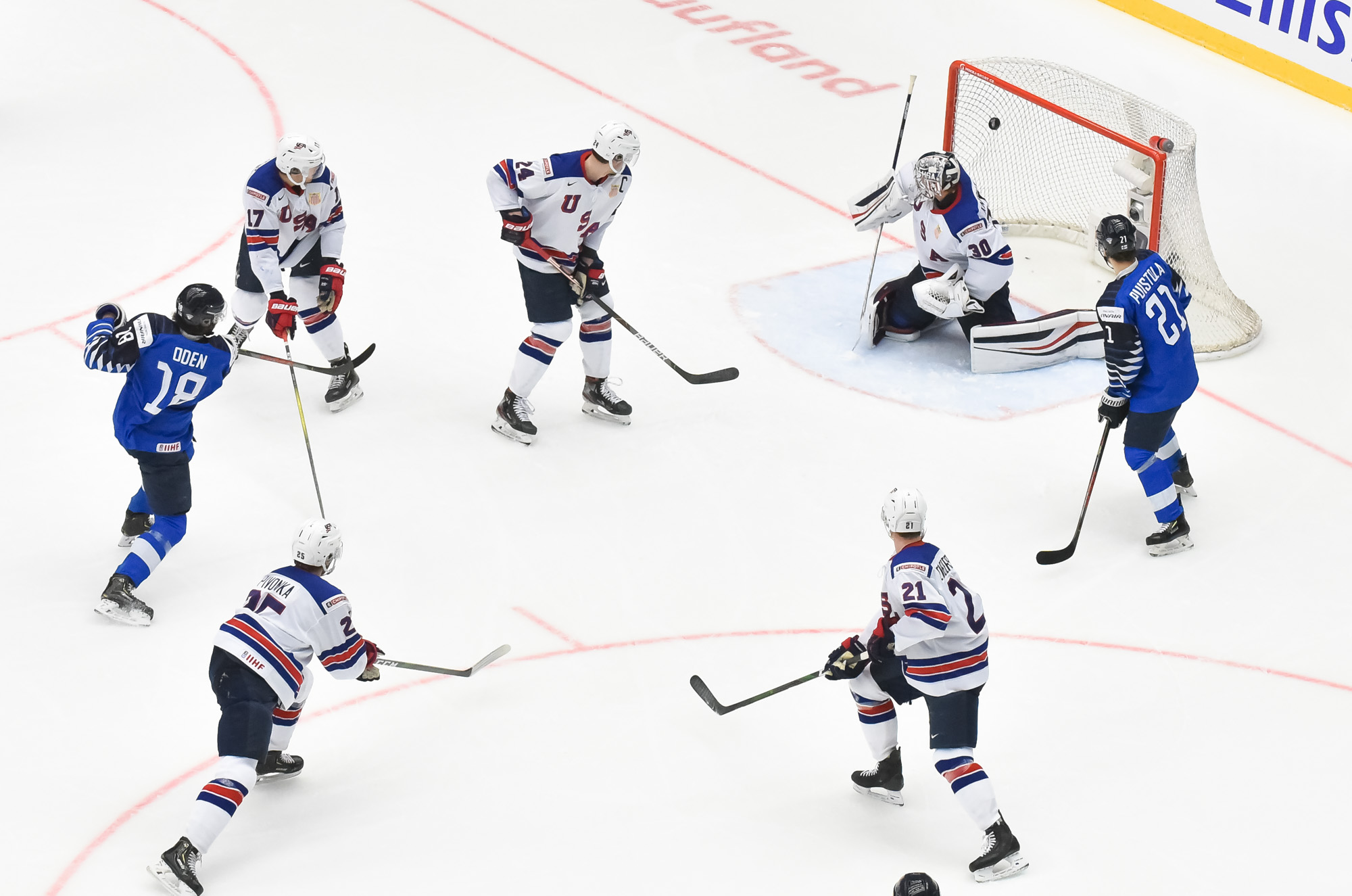 IIHF Gallery USA vs. Finland (QF) 2020 IIHF World Junior Championship