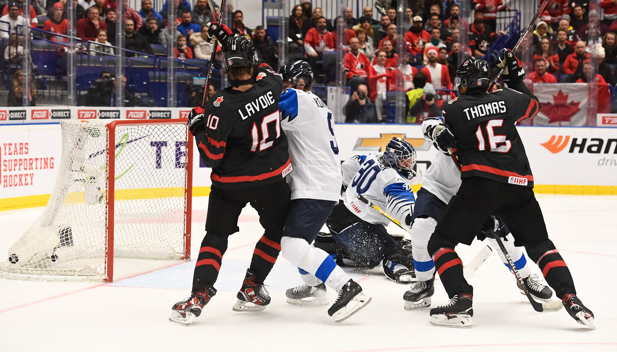 IIHF - Gallery: Canada vs. Finland (SF) - 2020 IIHF World Junior ...