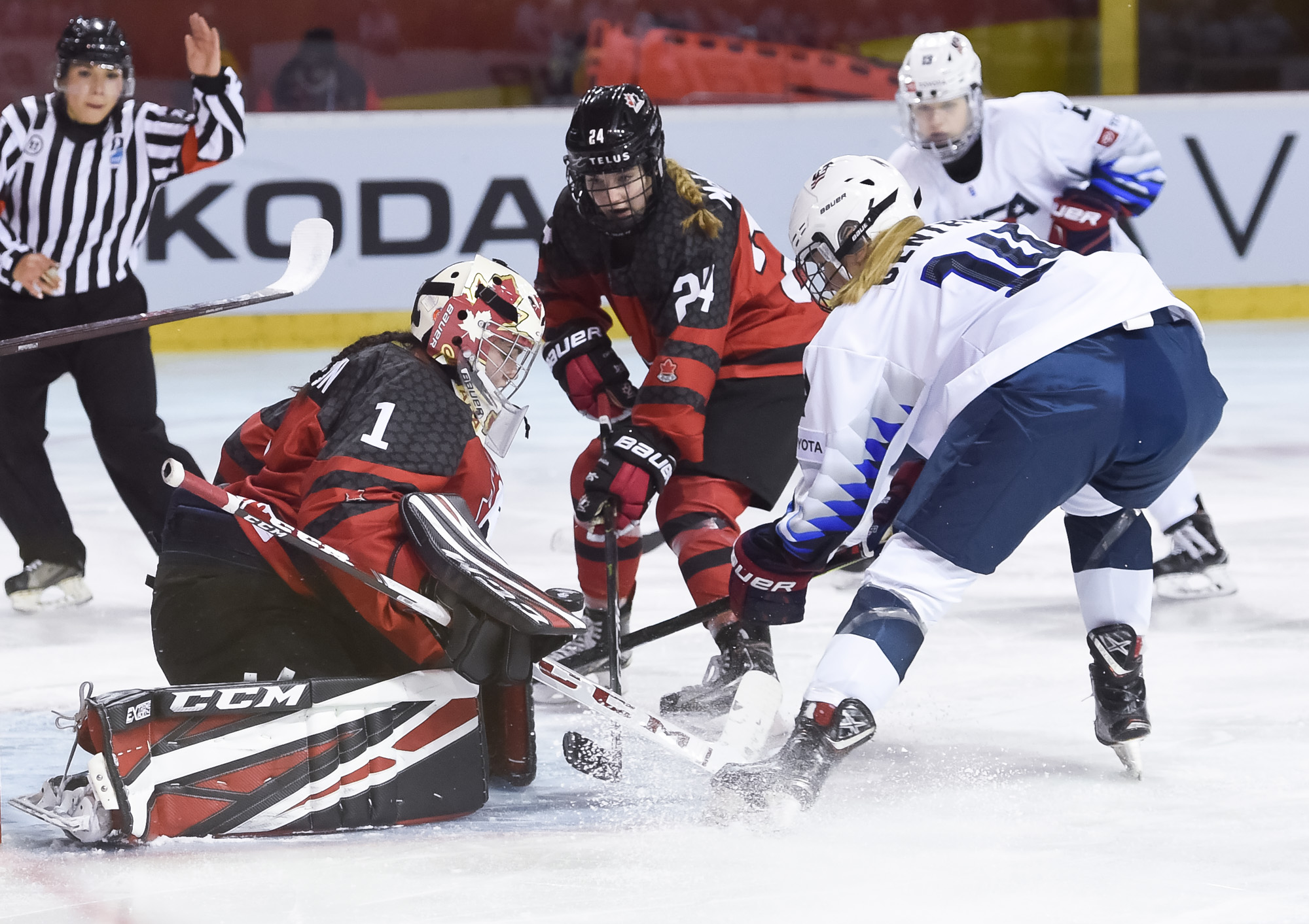 Iihf Gallery Canada Vs Usa 2020 Iihf Ice Hockey U18 Women S World Championship