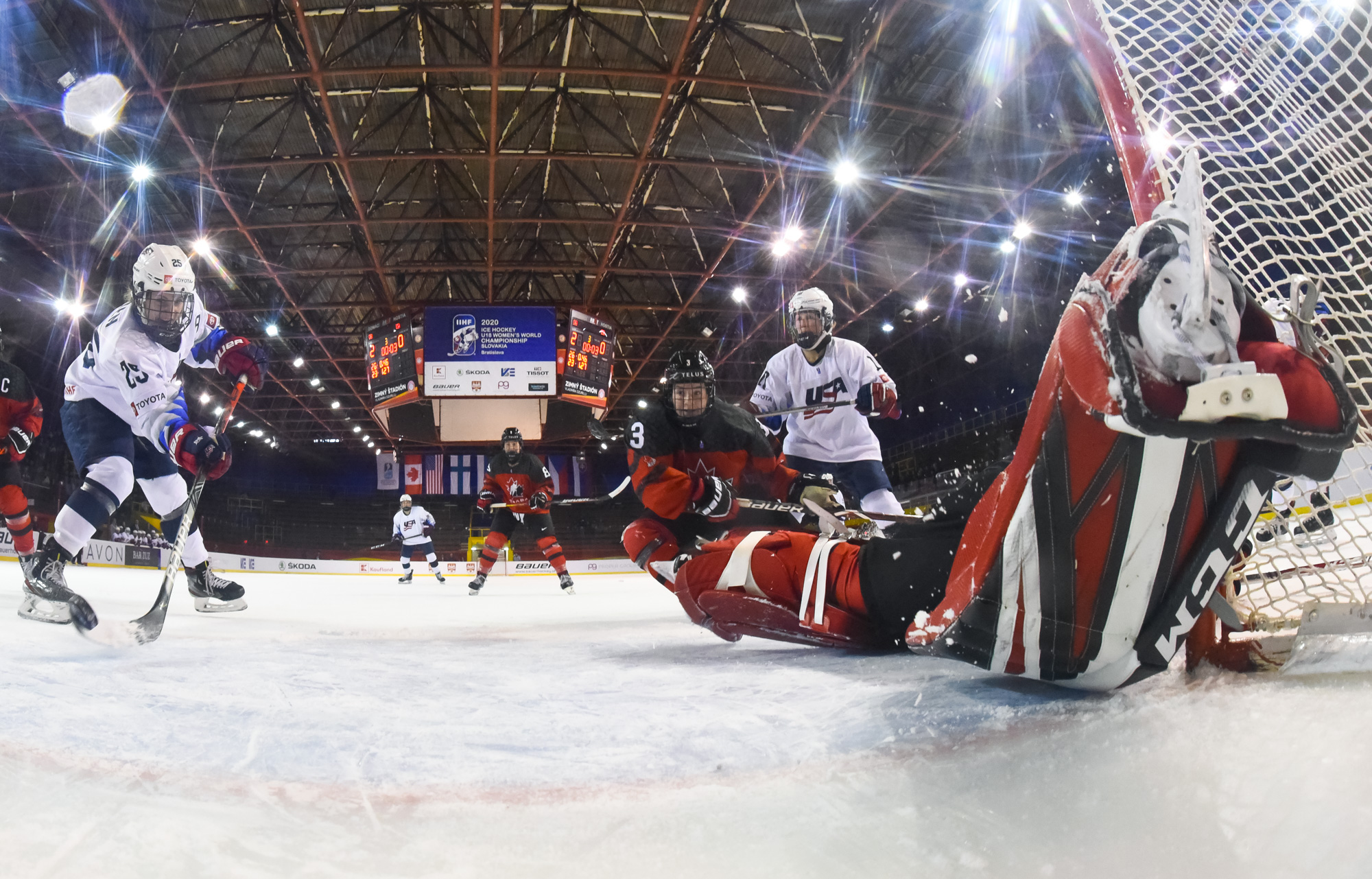 Iihf Gallery Canada Vs Usa Iihf Ice Hockey U18 Women S World Championship