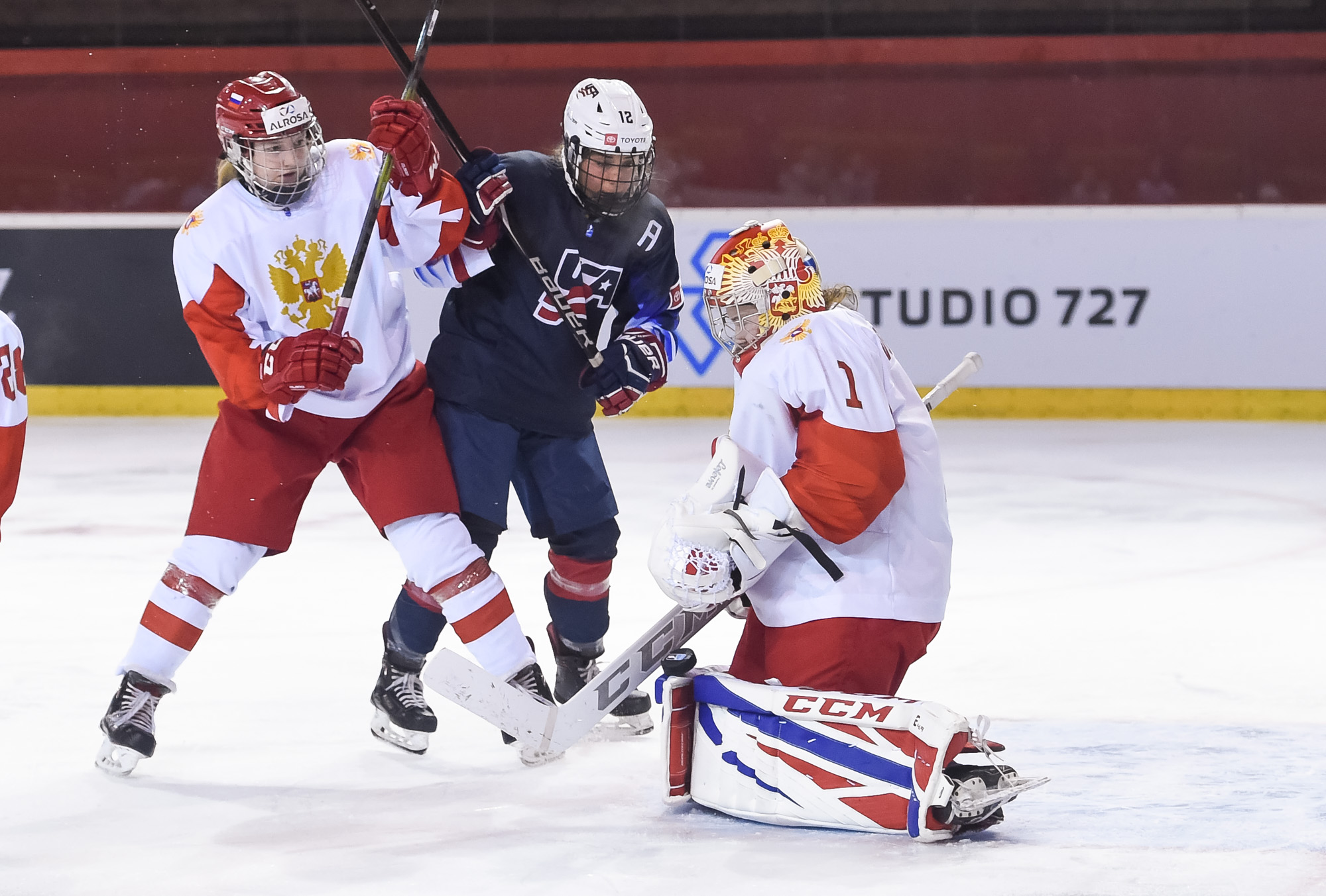 IIHF Gallery USA vs. Russia (SF) 2020 IIHF Ice Hockey U18 Women's