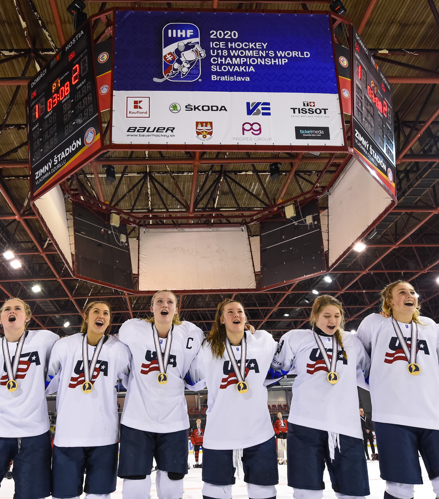 Iihf Gallery Canada Vs Usa Final 2020 Iihf Ice Hockey U18 Women S World Championship