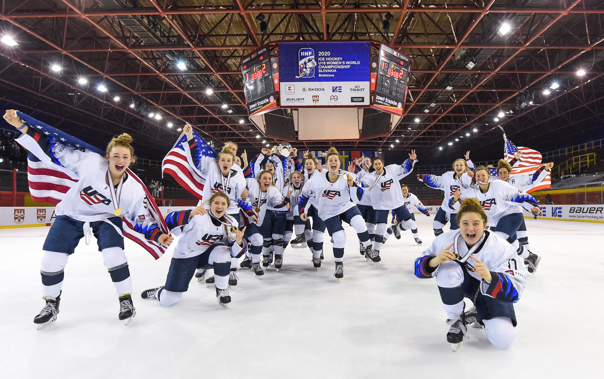 Iihf Gallery Canada Vs Usa Final 2020 Iihf Ice Hockey U18 Women S World Championship