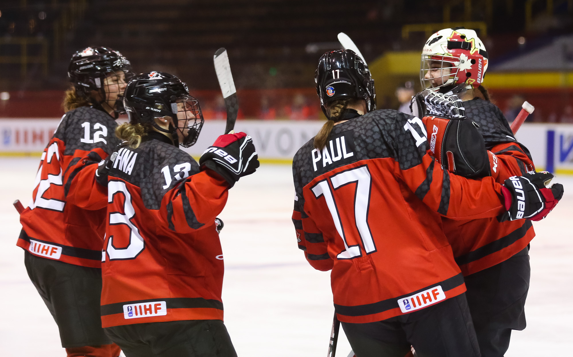 IIHF Gallery Canada vs. USA (Final) 2020 IIHF Ice Hockey U18 Women