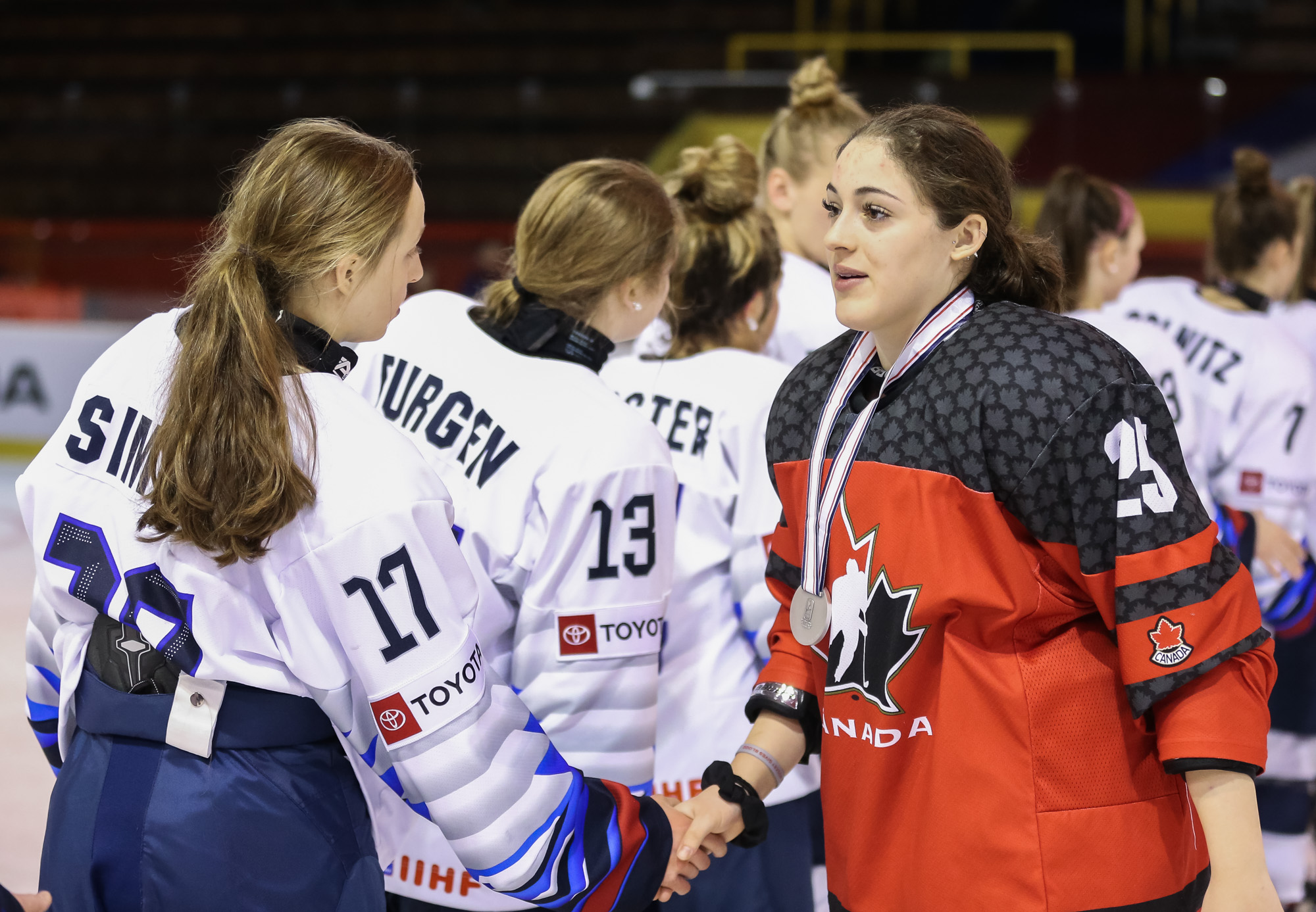 IIHF - Gallery: Canada vs. USA (Final) - 2020 IIHF Ice Hockey U18 Women ...