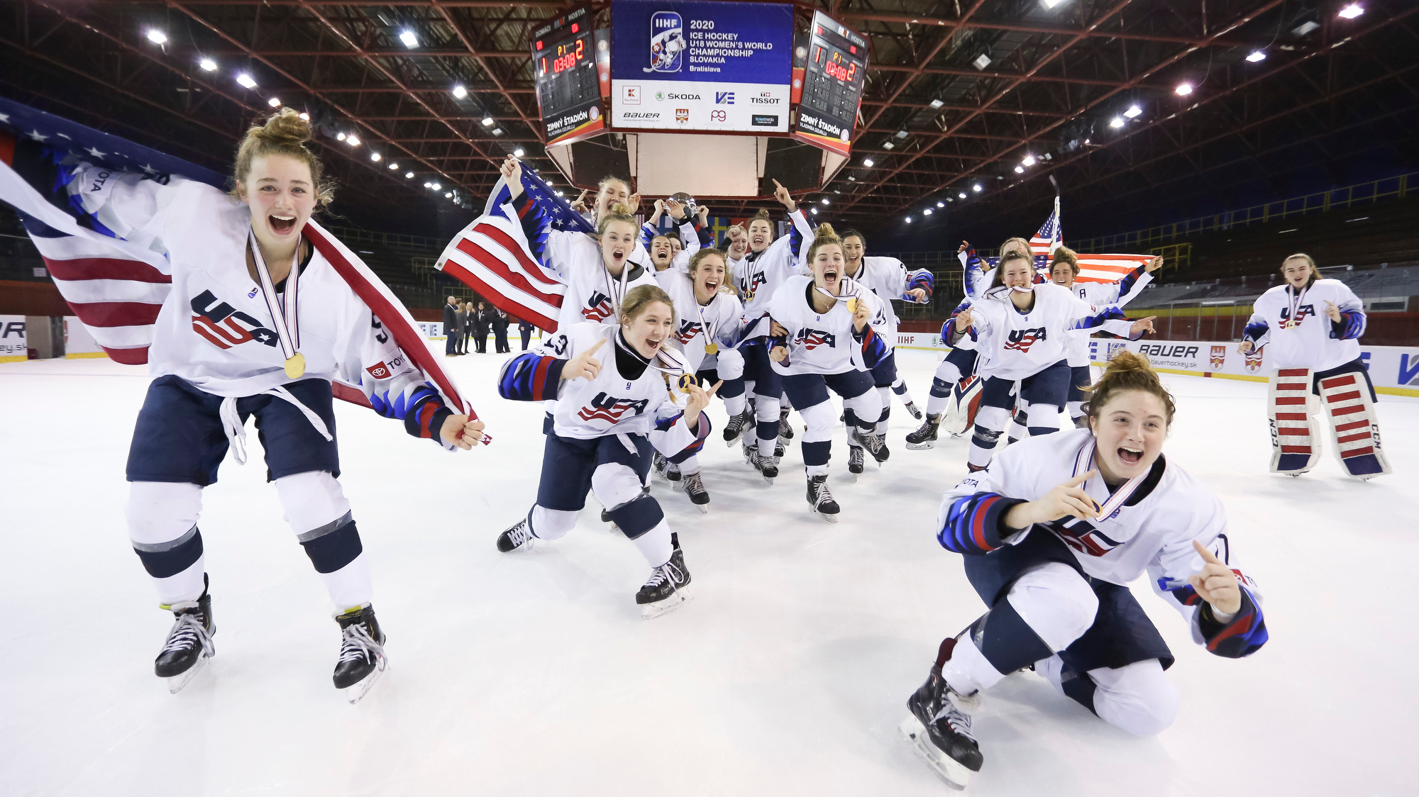 Iihf Gallery Canada Vs Usa Final Iihf Ice Hockey U18 Women S World Championship