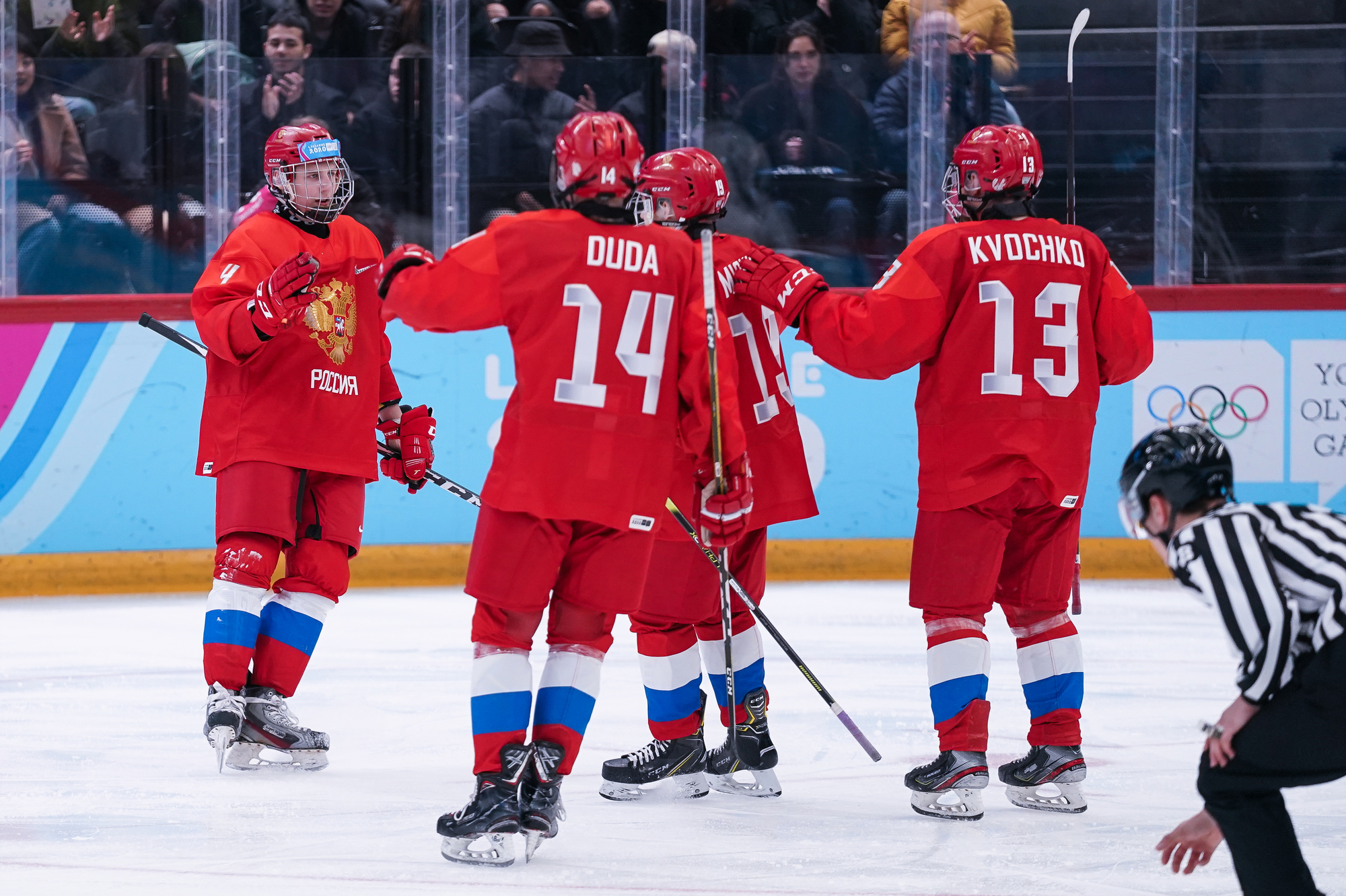 IIHF - Gallery: Russia vs. Finland (SF) - 2020 Youth ...