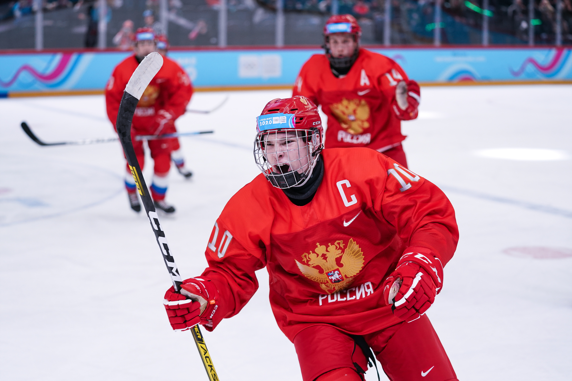 IIHF - Gallery: Russia vs. Finland (SF) - 2020 Youth ...