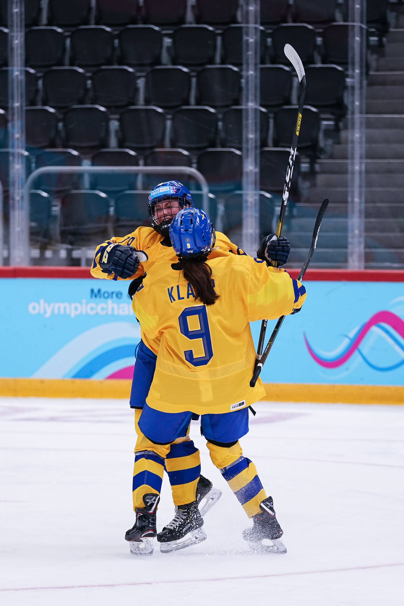 IIHF - Gallery: Sweden vs. Slovakia - 2020 Youth Olympic ...