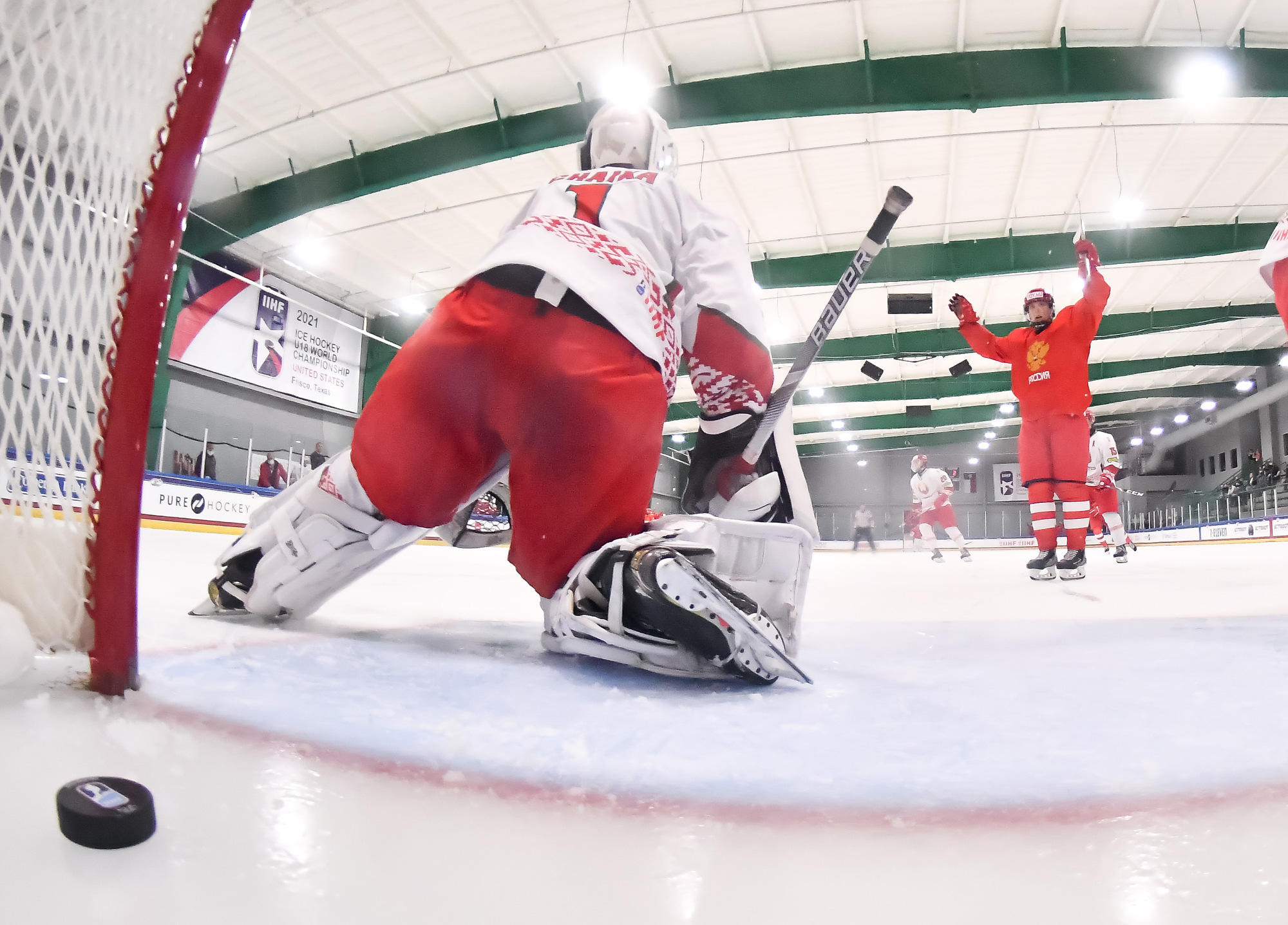 IIHF - Russia Advances Over Belarus