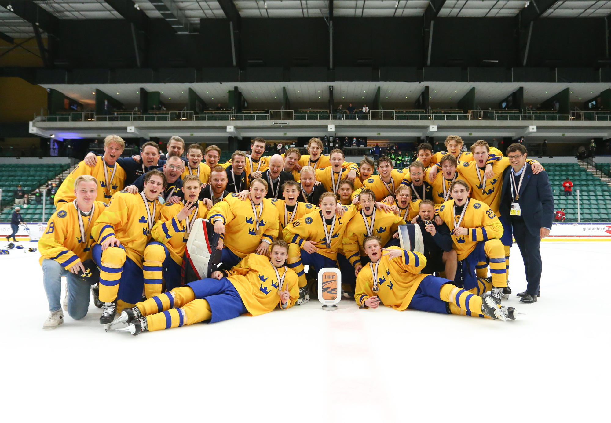 IIHF - Sweden Romps To Bronze Medal