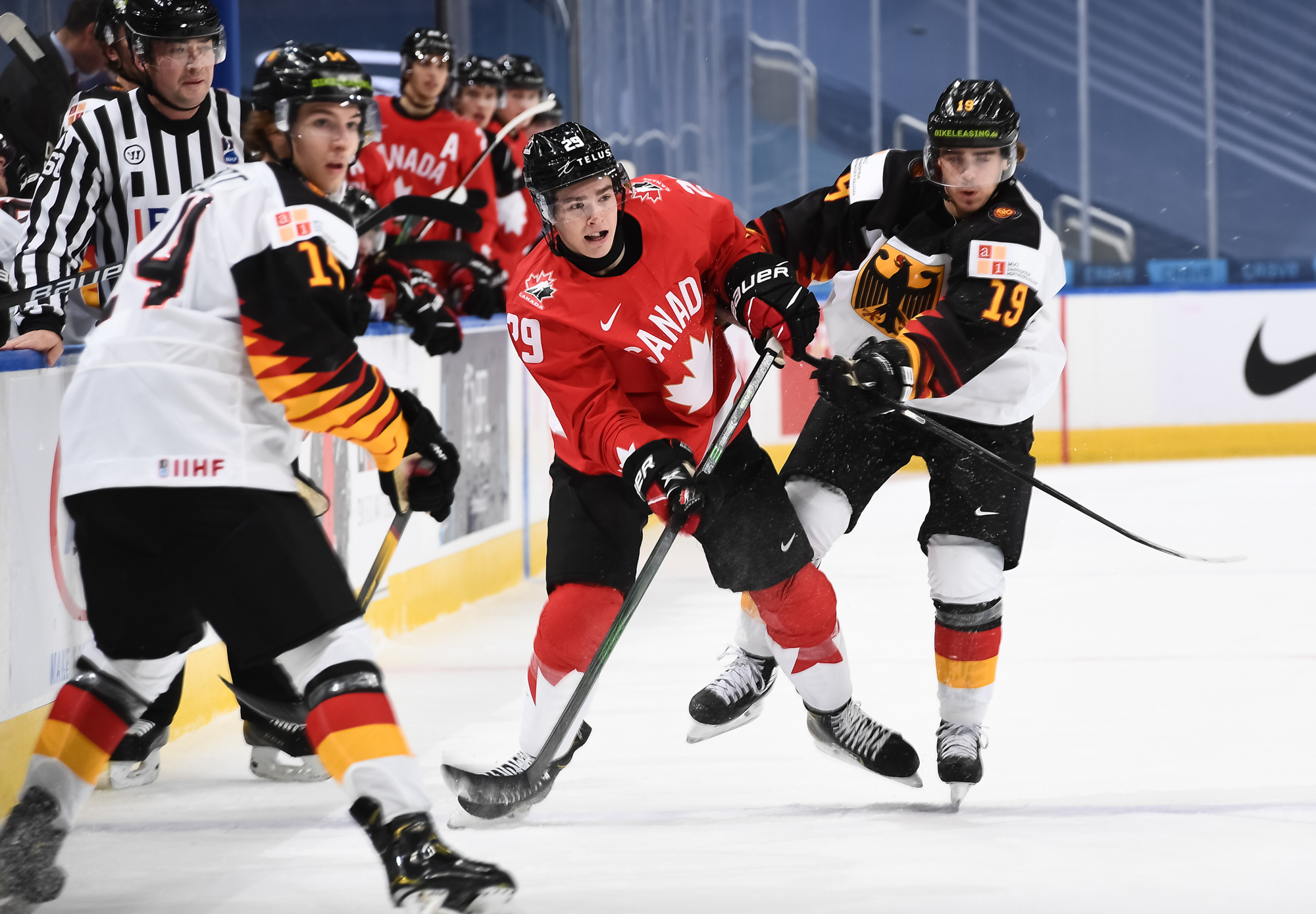 IIHF Gallery Germany vs Canada 2021 IIHF World Junior Championship