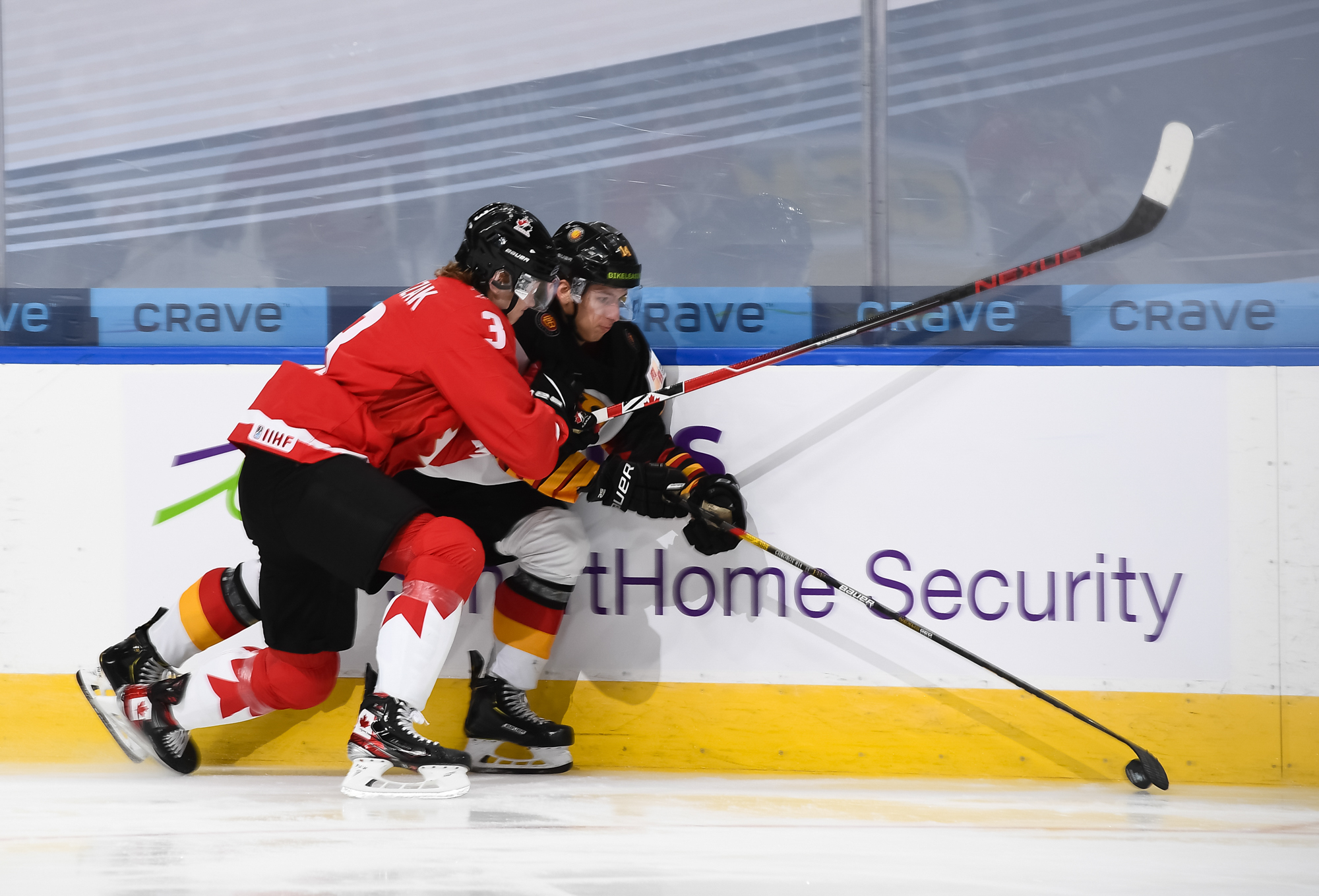 IIHF - Gallery: Germany Vs Canada - 2021 IIHF World Junior Championship