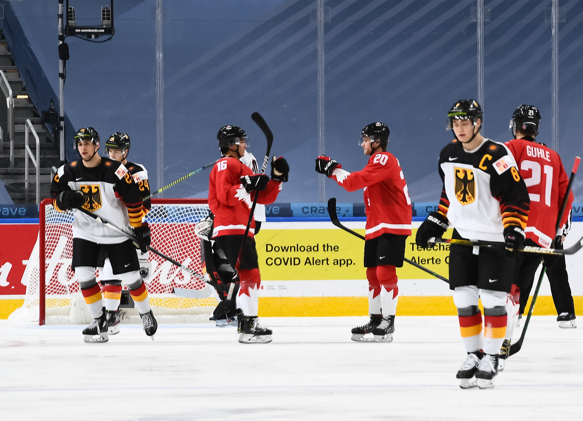 IIHF Gallery Germany vs Canada 2021 IIHF World Junior Championship