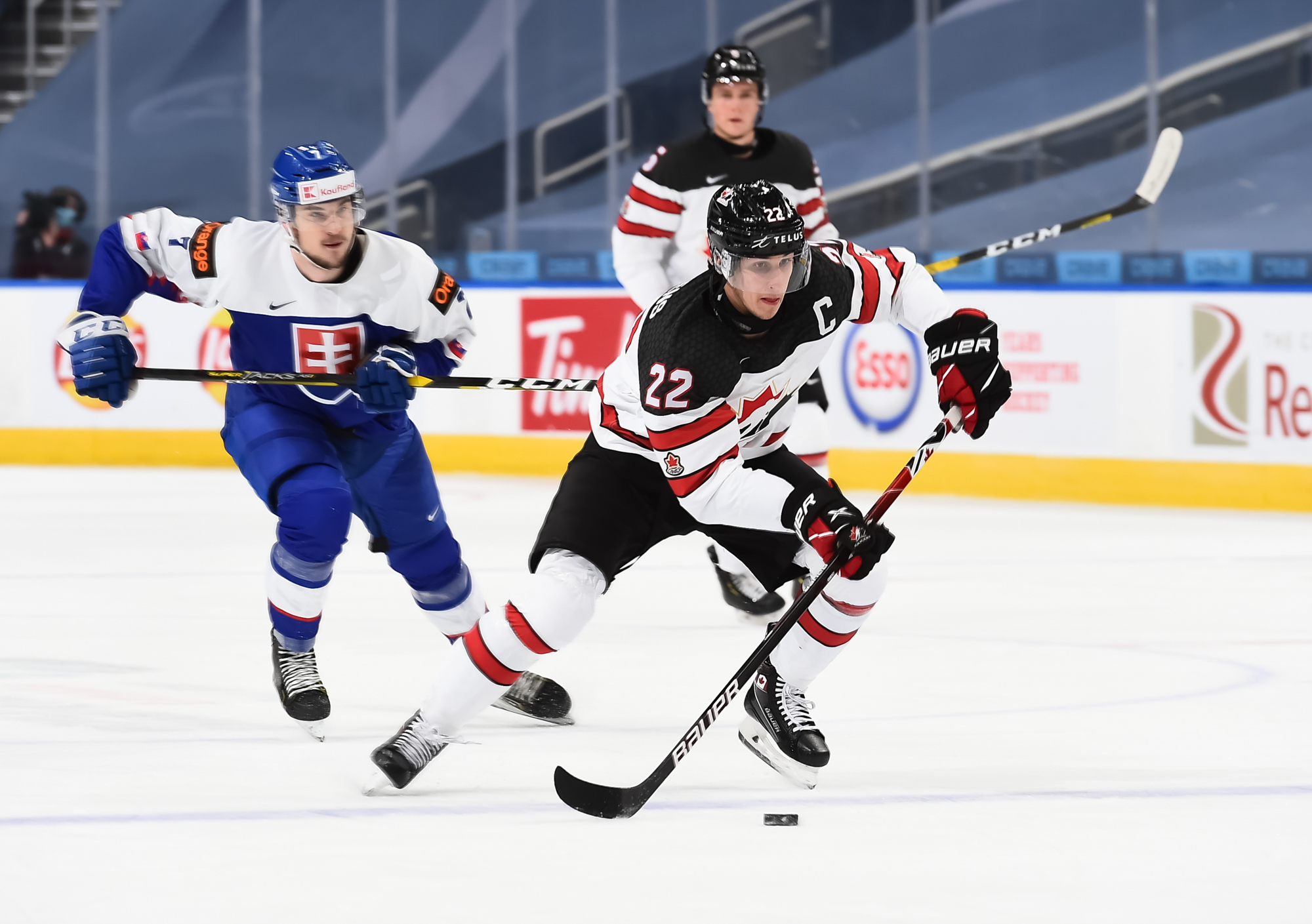 IIHF - Gallery: Slovakia vs Canada - 2021 IIHF World Junior Championship