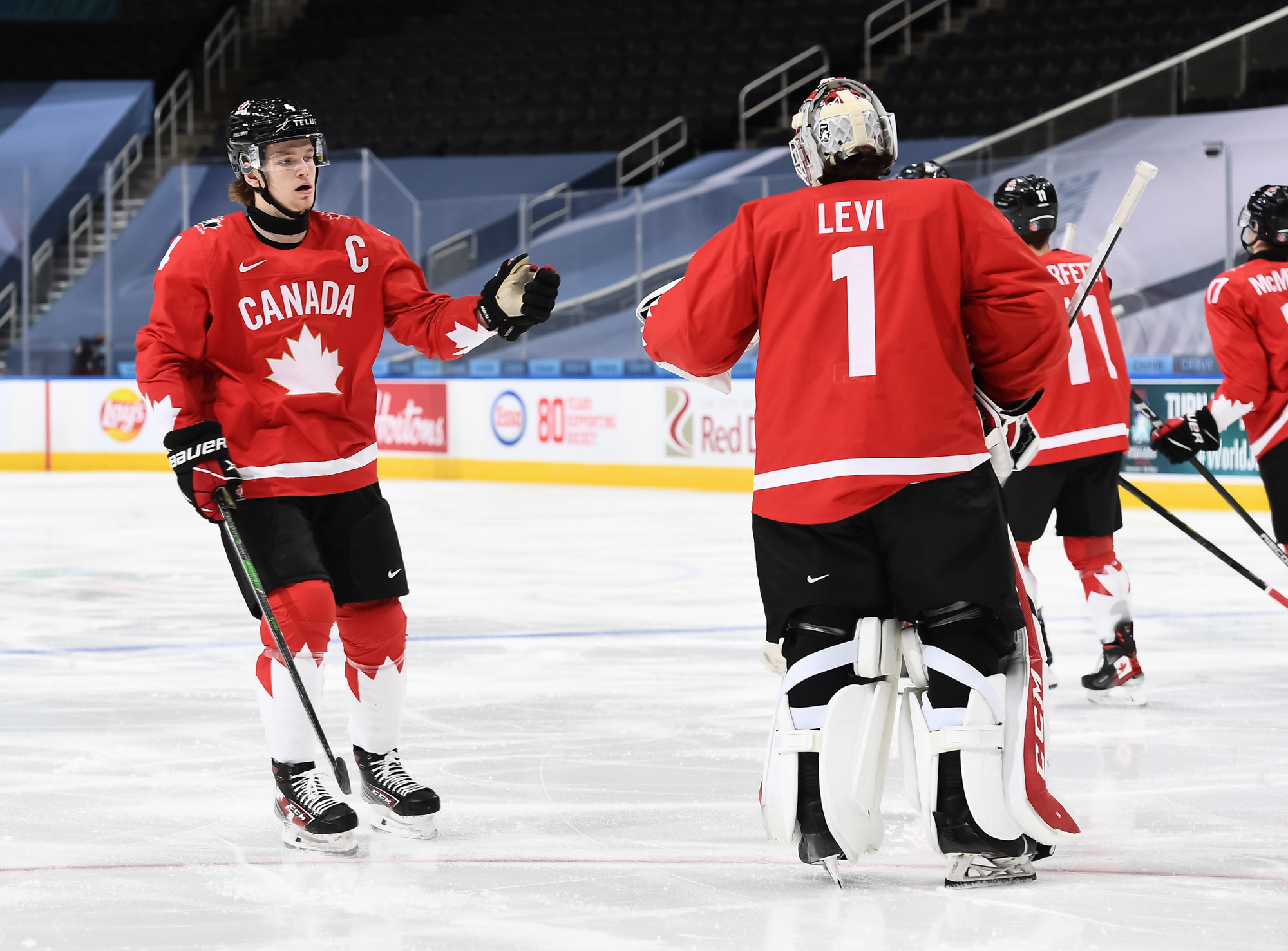 IIHF - Gallery: Canada Vs Switzerland - 2021 IIHF World Junior Championship