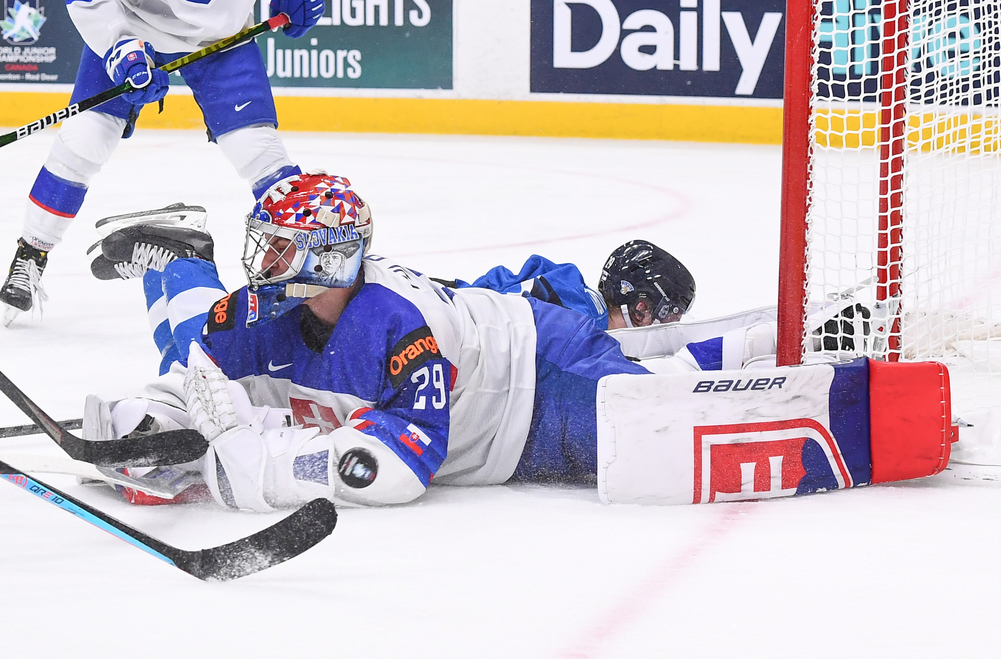 IIHF - Gallery: Finland vs. Slovakia - 2020 IIHF World Junior