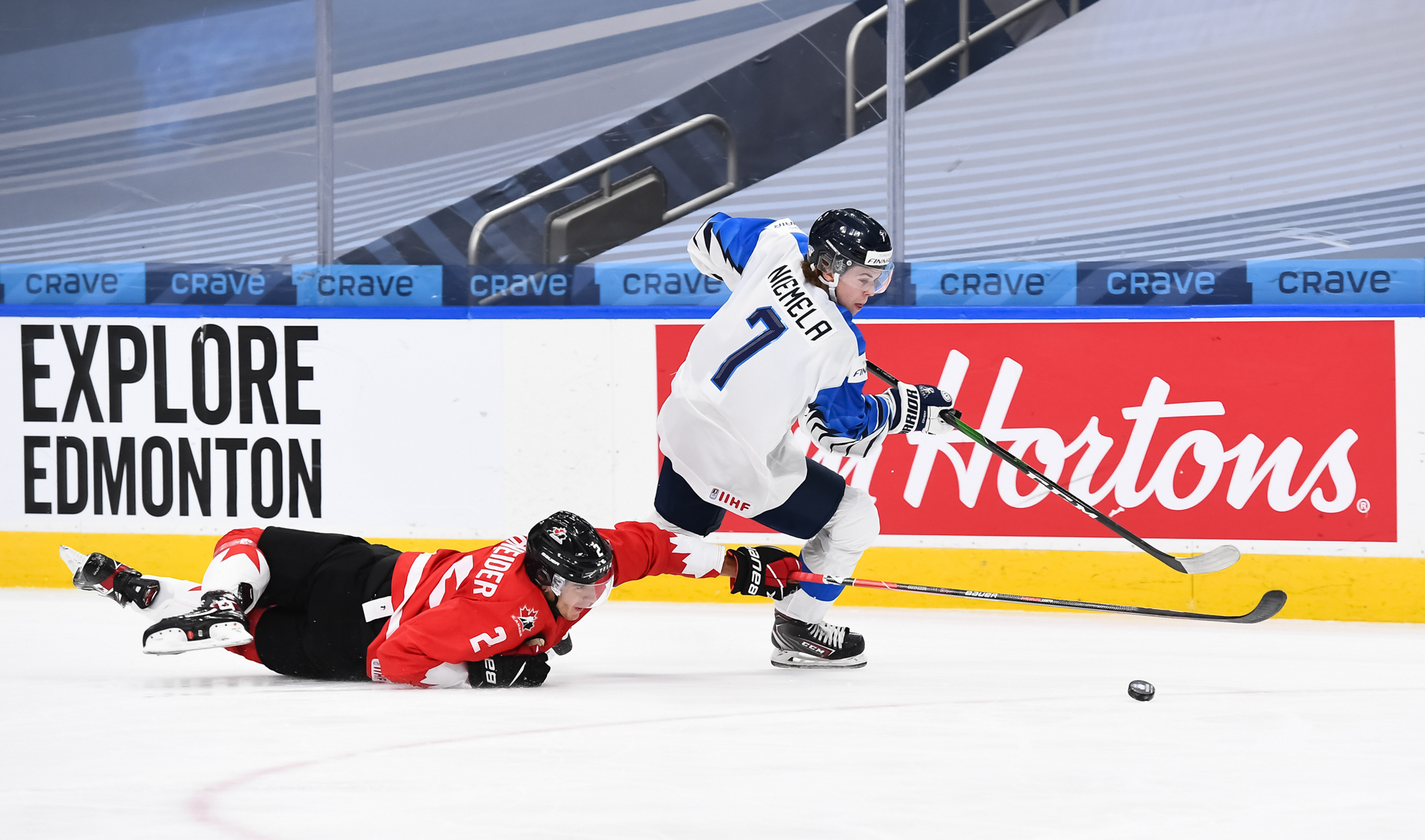 IIHF - Gallery: Canada Vs Finland - 2021 IIHF World Junior Championship