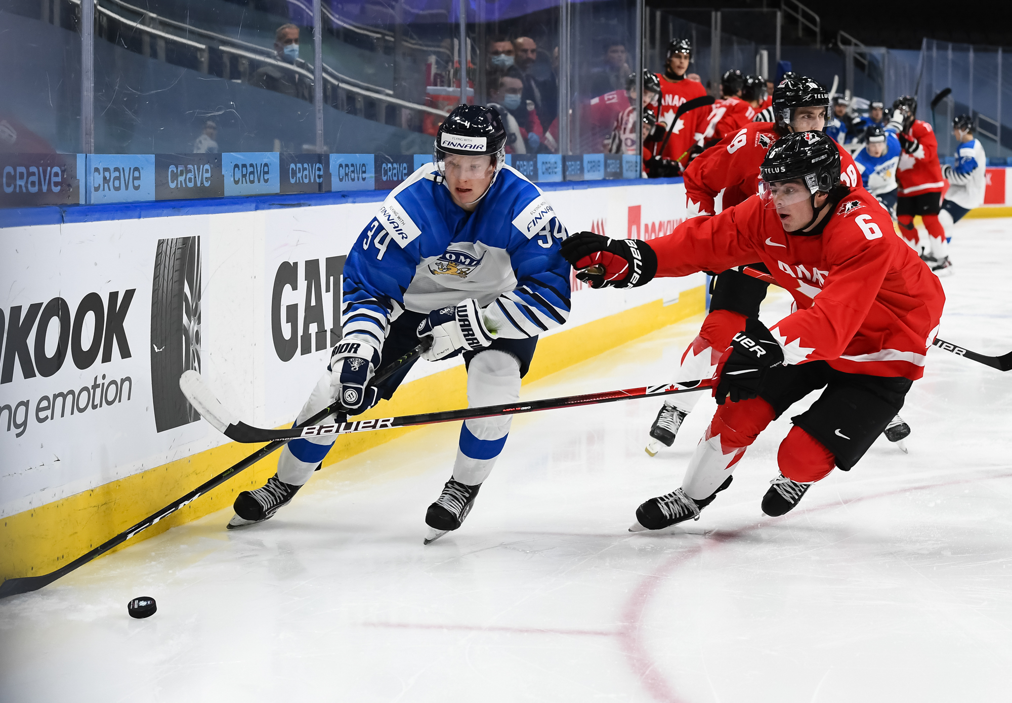 IIHF - Gallery: Canada vs Finland - 2021 IIHF World Junior Championship