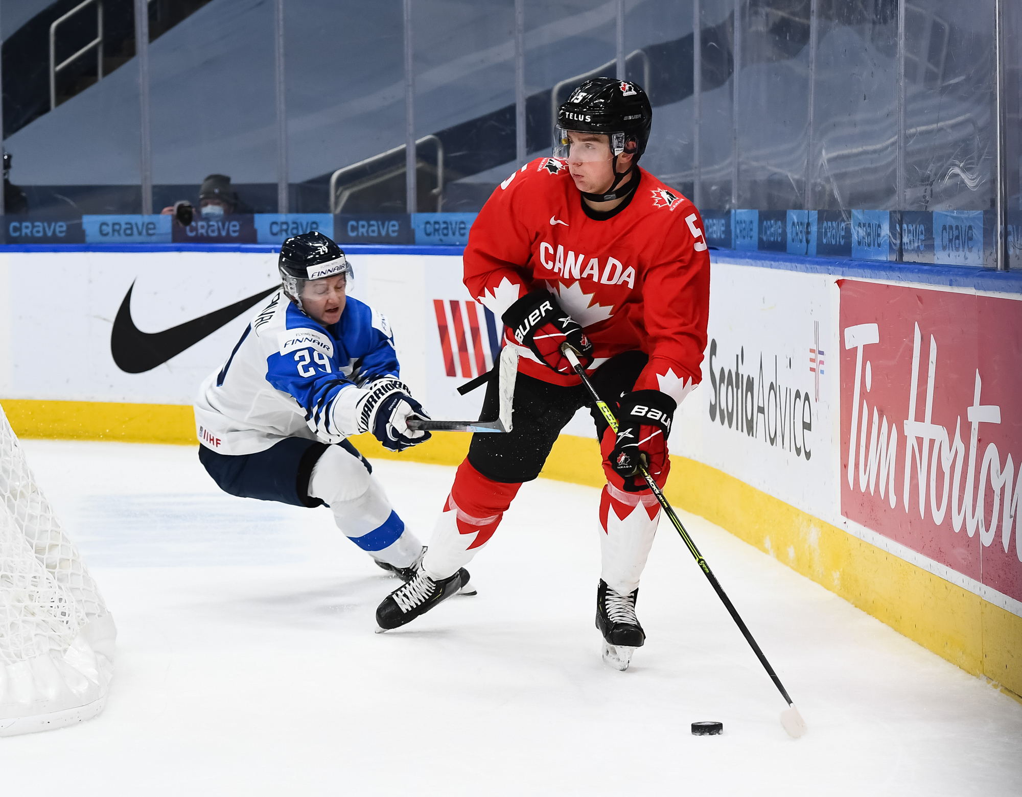 IIHF - Gallery: Canada vs Finland - 2021 IIHF World Junior ...