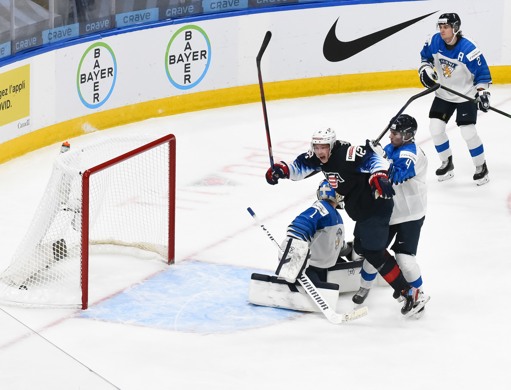 Iihf U S Edges Finns To Make Final