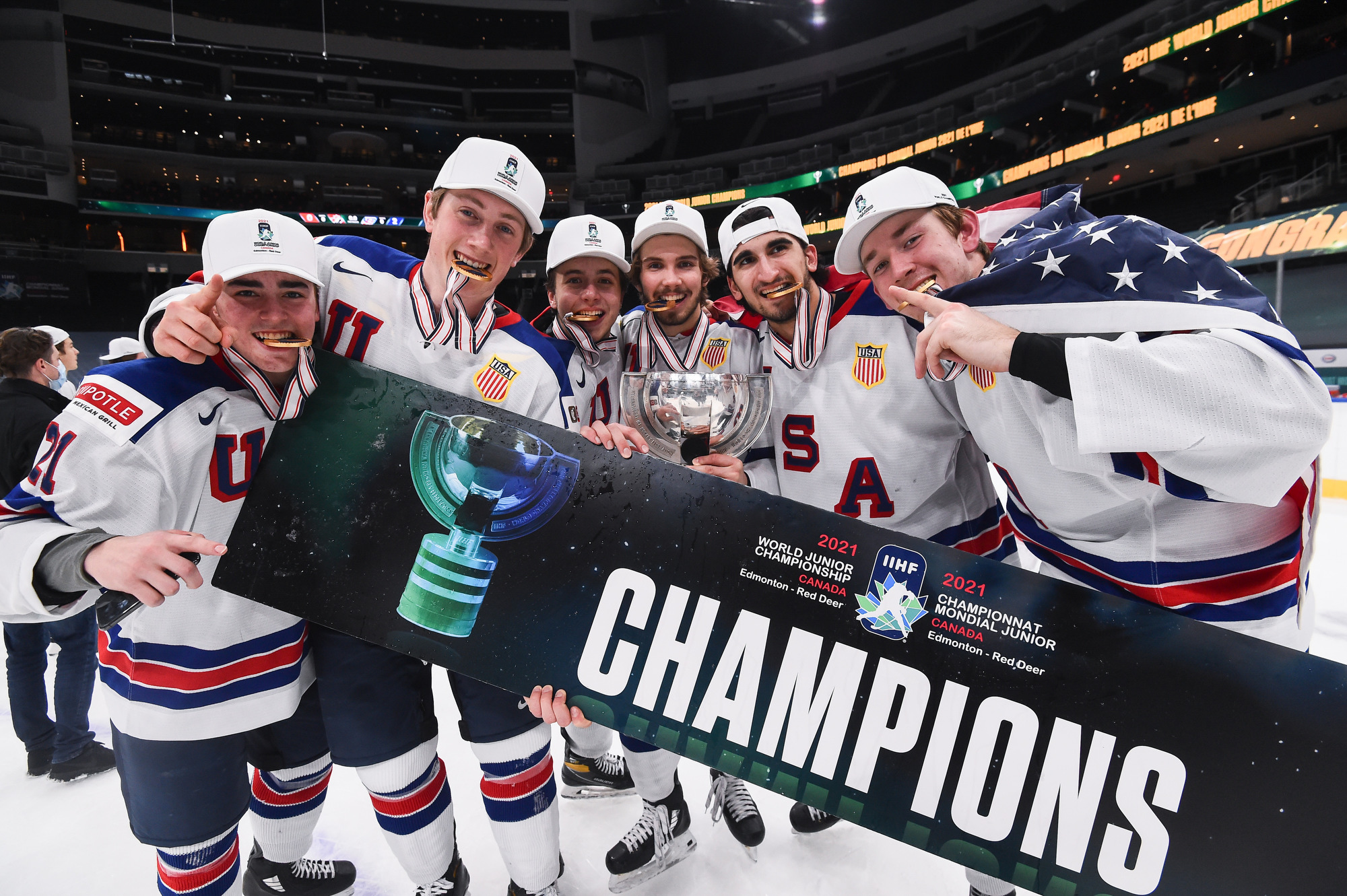 IIHF Gallery Canada vs United States (Final) 2021 IIHF World Junior Championship