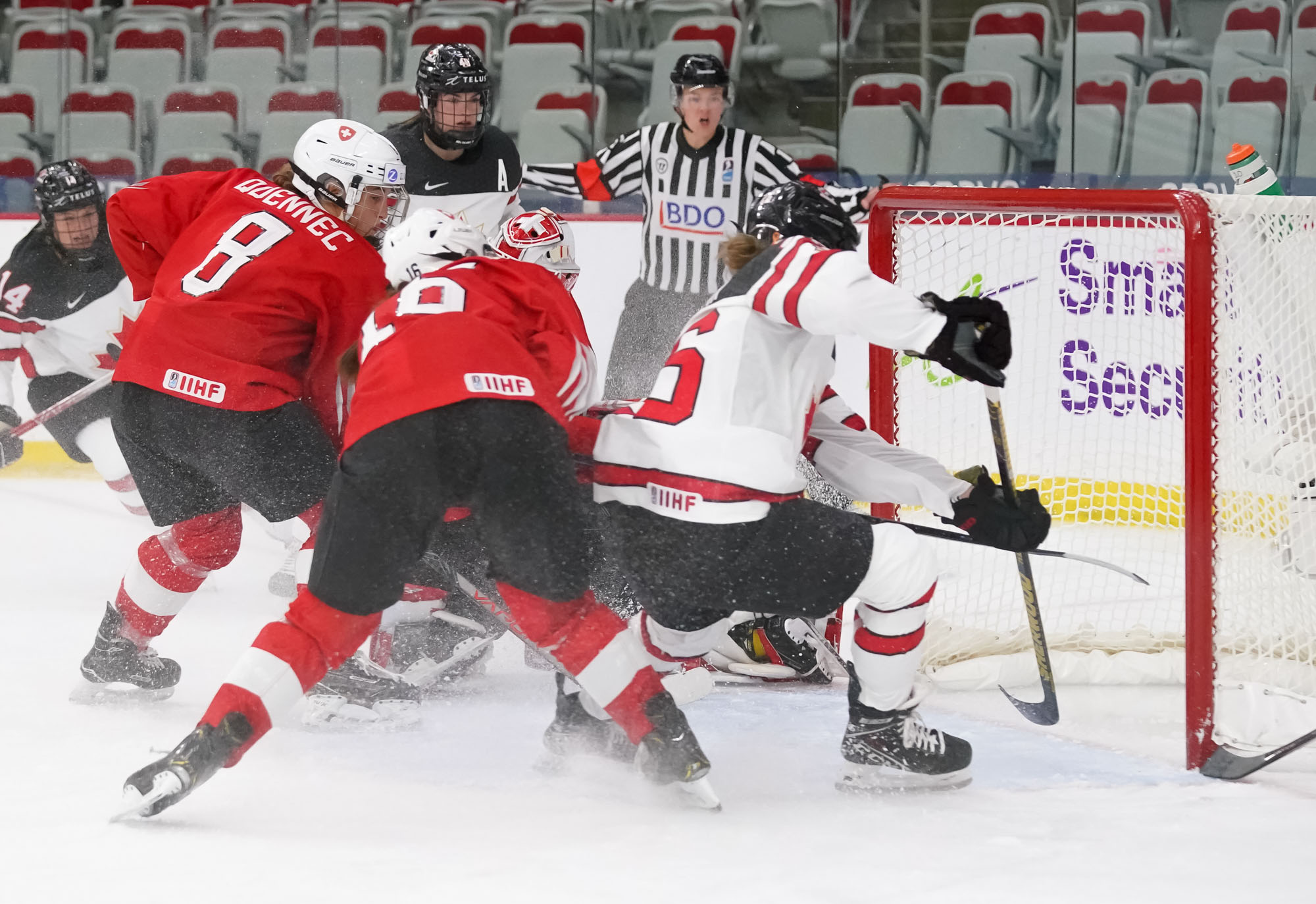 IIHF Gallery Switzerland vs Canada 2021 IIHF Ice Hockey Women's