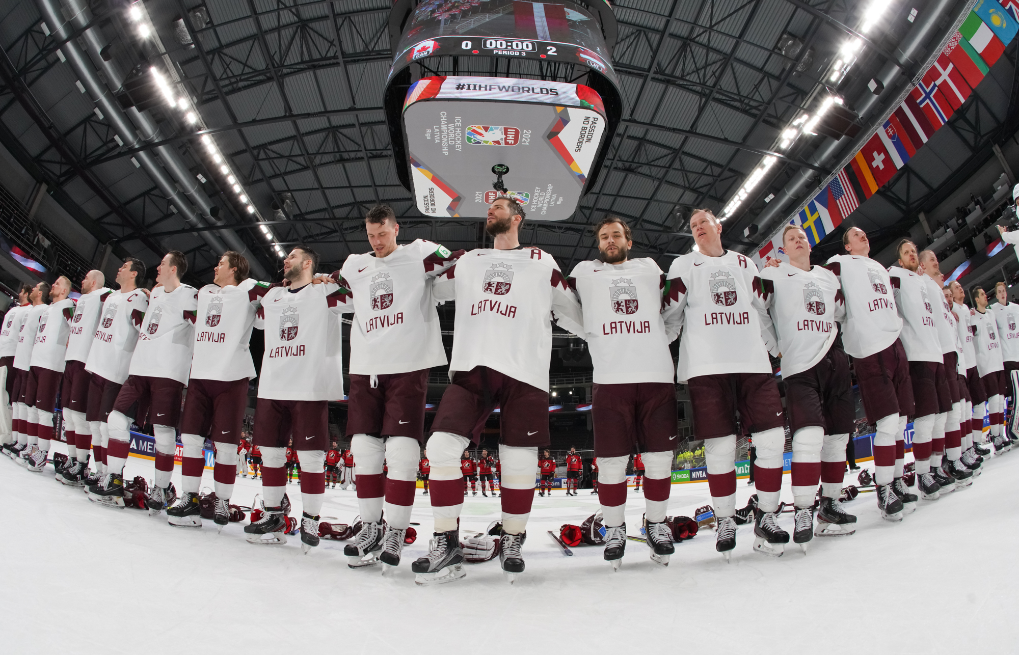 IIHF Latvia stuns Canada