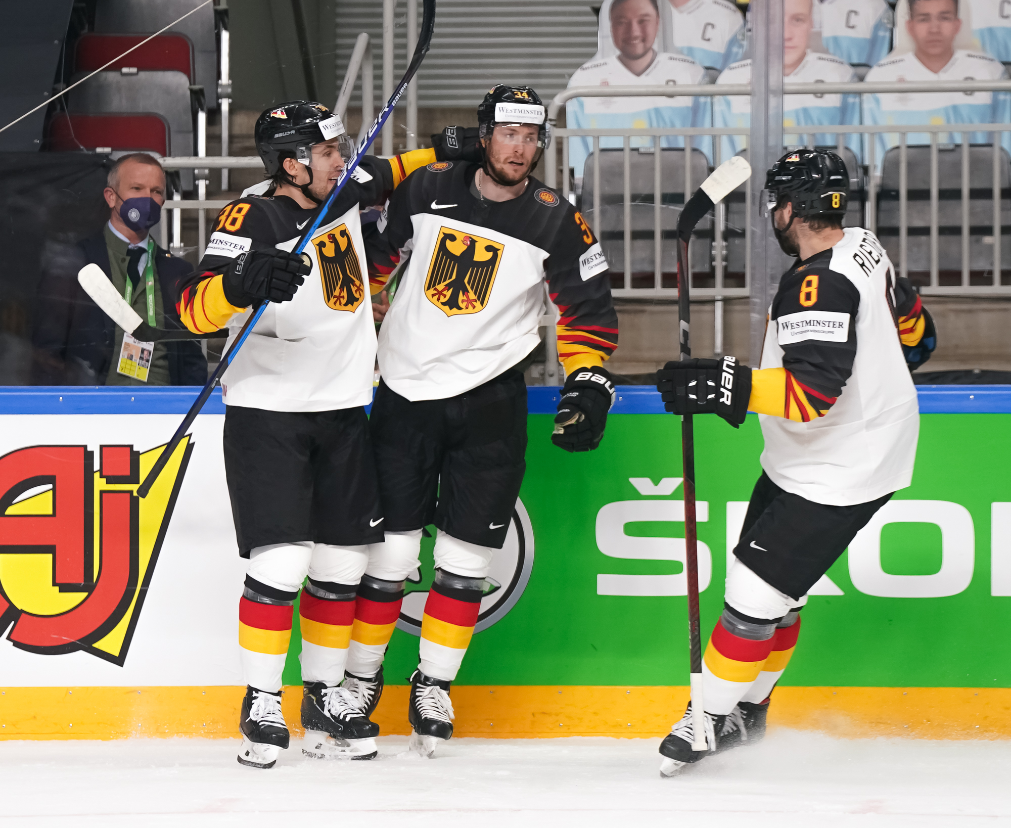 IIHF - Gallery: Kazakhstan vs Germany - 2021 IIHF Ice ...