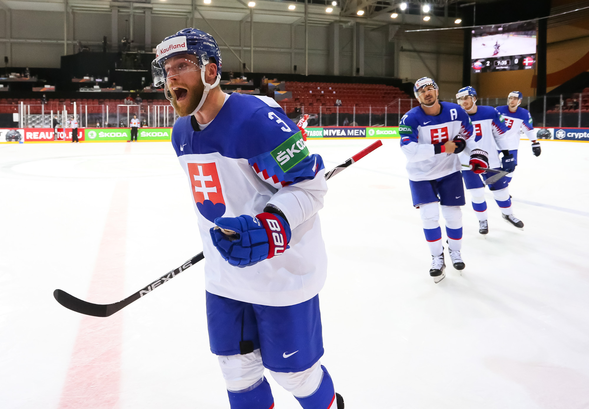 Iihf - Gallery: Slovakia Vs Denmark - 2021 Iihf Ice Hockey World 