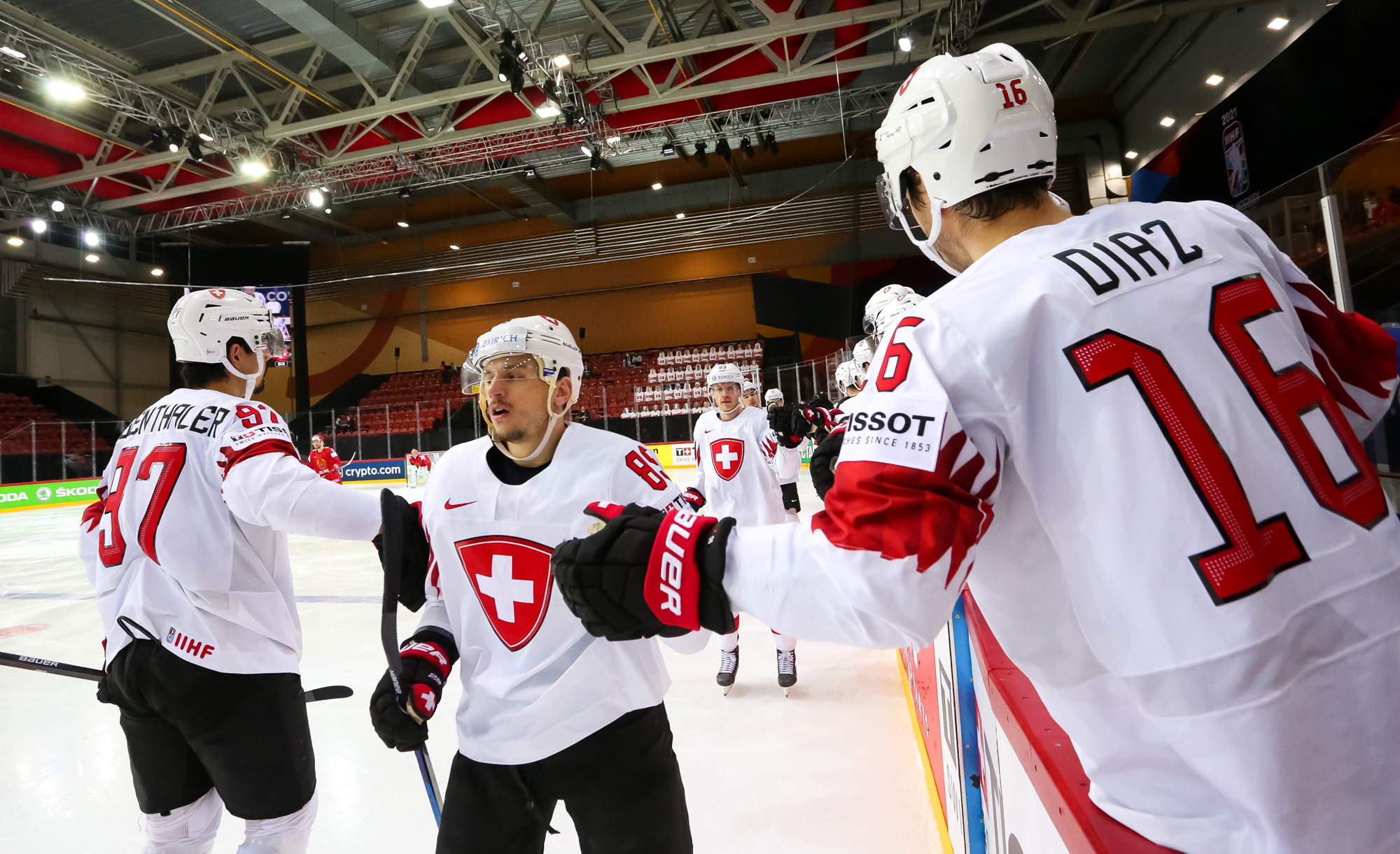 IIHF - Swiss Take Out Belarus