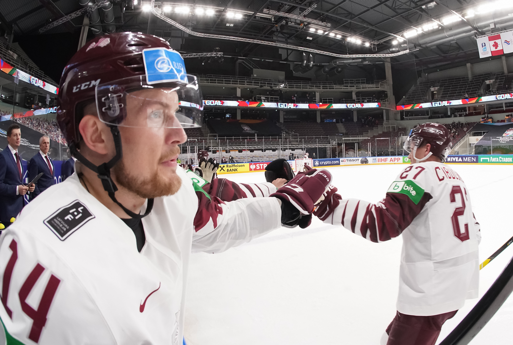 IIHF - Gallery: Finland Vs Latvia - 2021 IIHF Ice Hockey World Championship