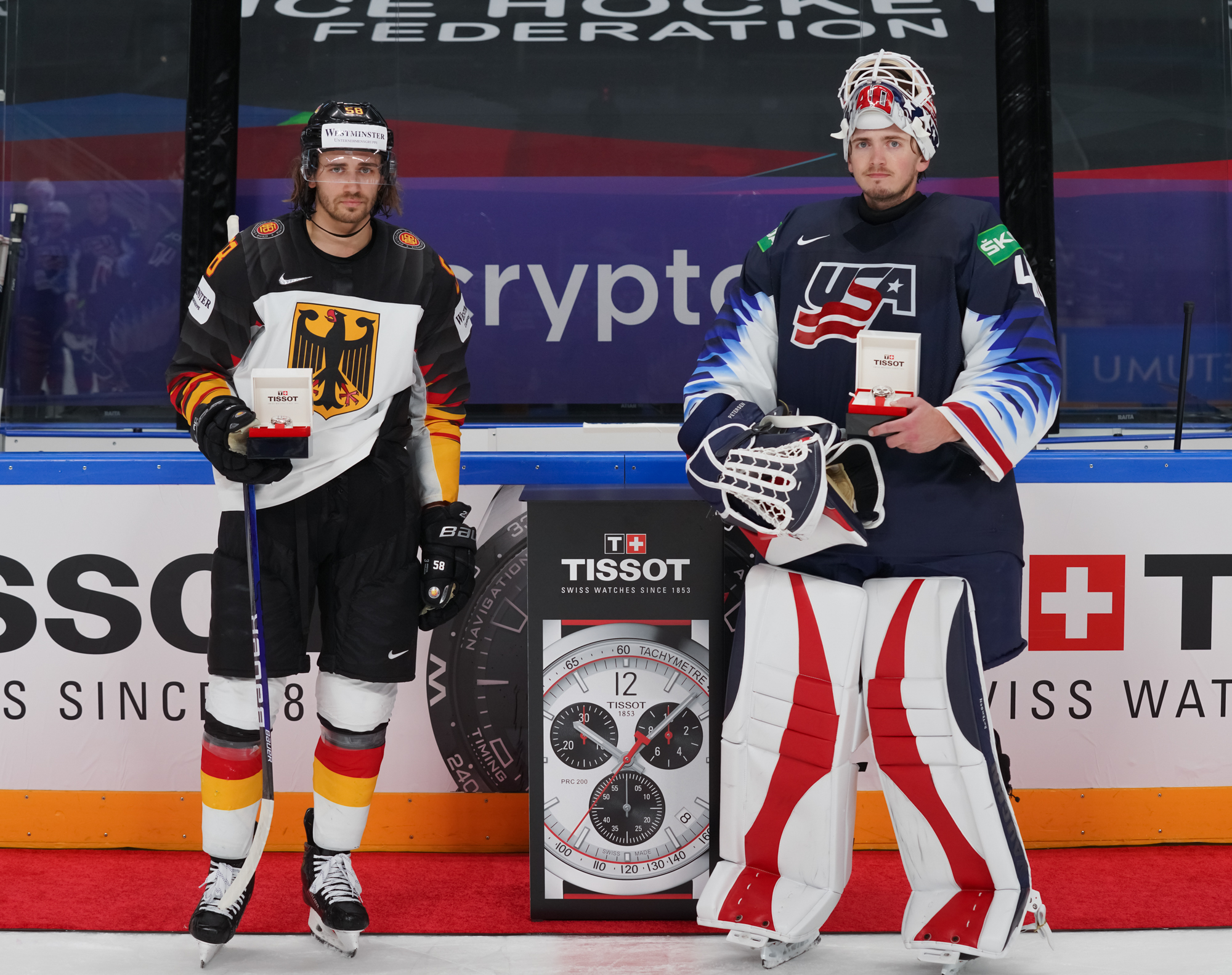 IIHF - Gallery: United States vs Germany - 2021 IIHF Ice ...