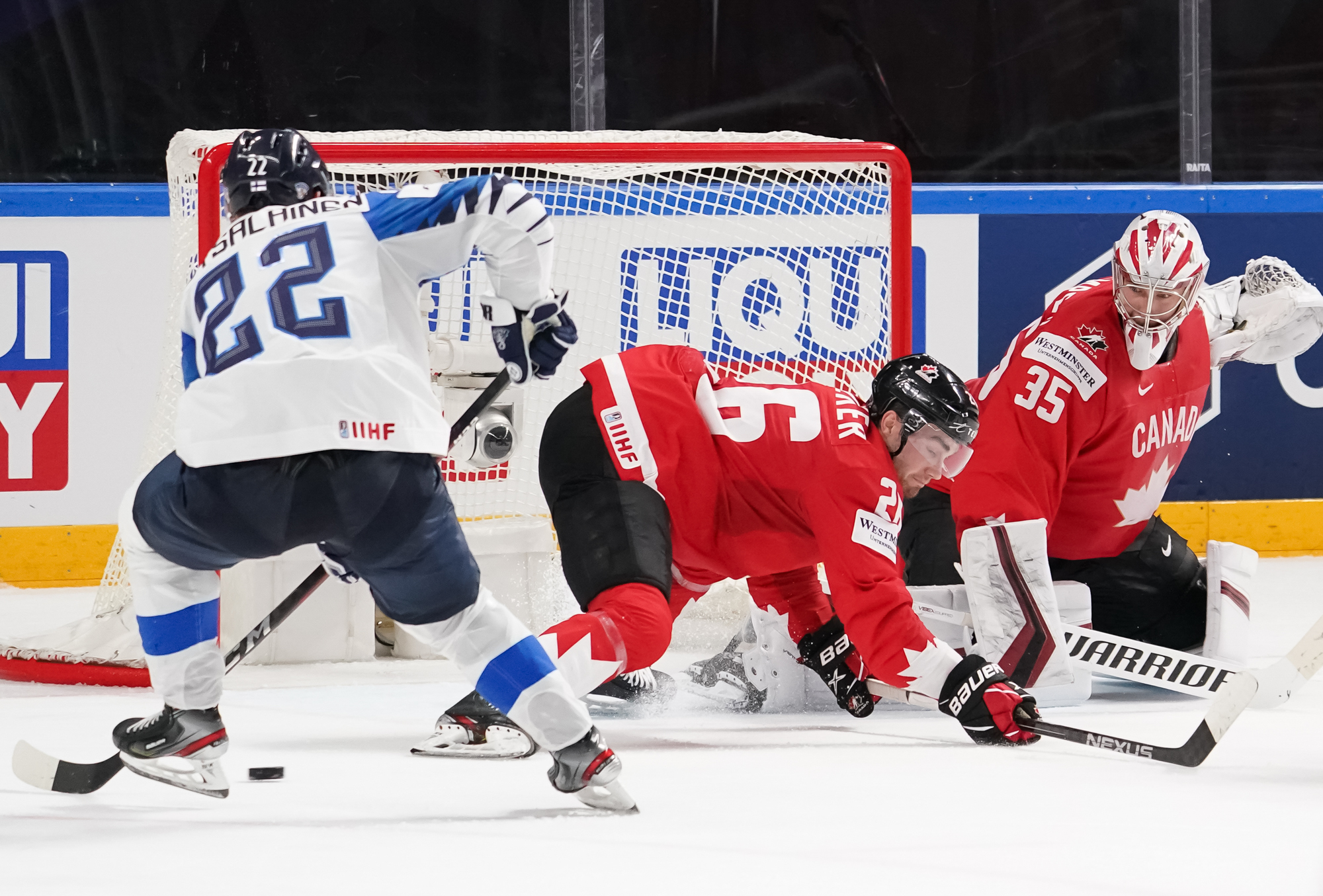 IIHF - Gallery: Canada Vs Finland - 2021 IIHF Ice Hockey World Championship