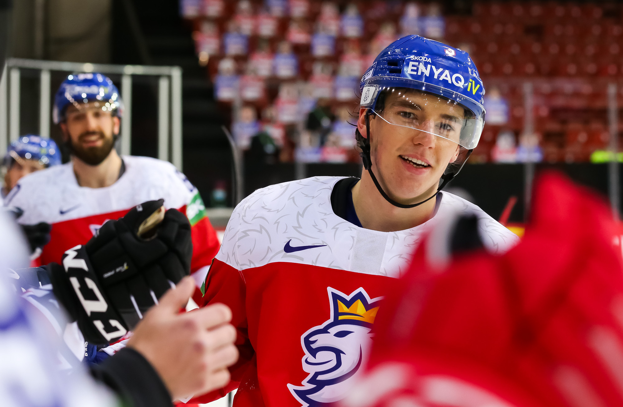 IIHF - Gallery: Slovakia vs Czech Republic - 2021 IIHF Ice Hockey