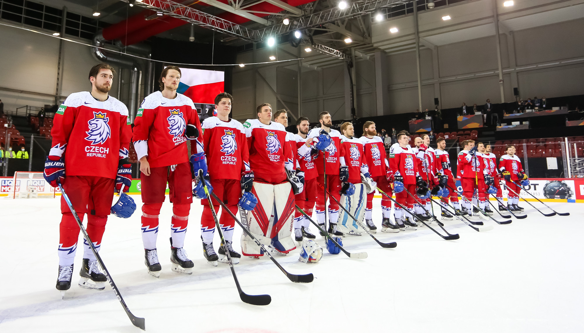 IIHF - Gallery: Slovakia vs Czech Republic - 2021 IIHF Ice Hockey