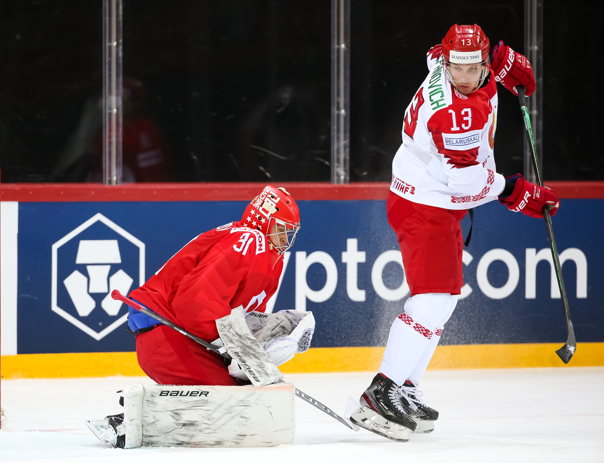 IIHF - Gallery: ROC Vs Belarus - 2021 IIHF Ice Hockey World Championship