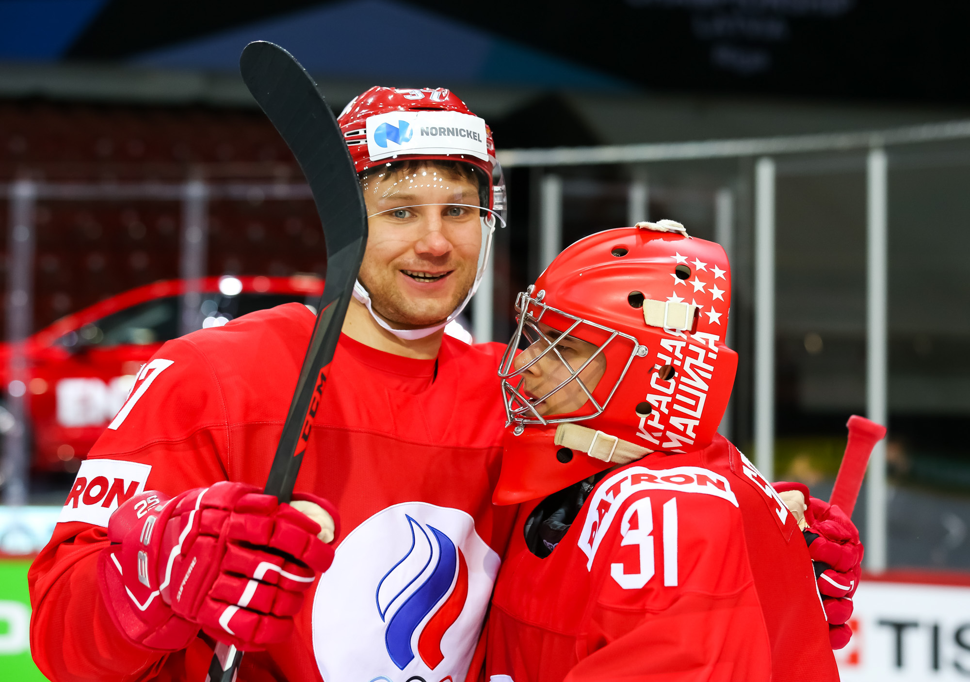 IIHF - Gallery: ROC Vs Belarus - 2021 IIHF Ice Hockey World Championship