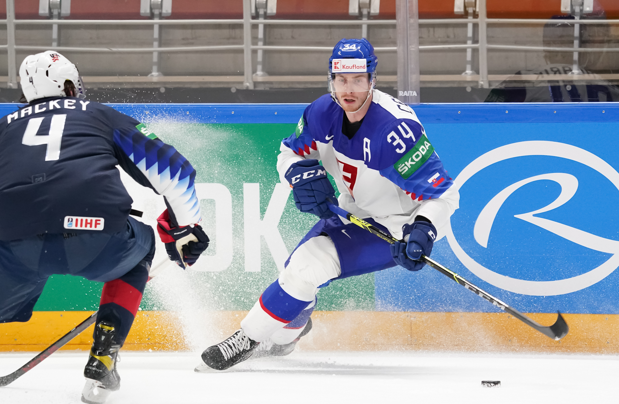 IIHF - Gallery: United States vs Slovakia (QF) - 2021 IIHF Ice Hockey World Championship