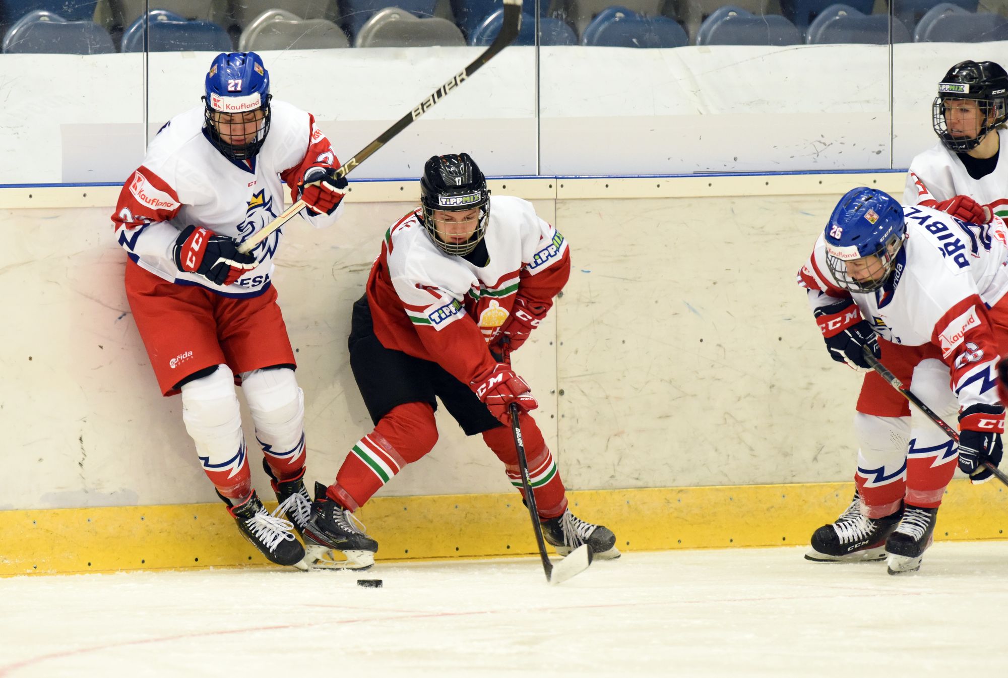 IIHF - Gallery: Czech Republic vs Hungary - 2022 Women's Final Olympic