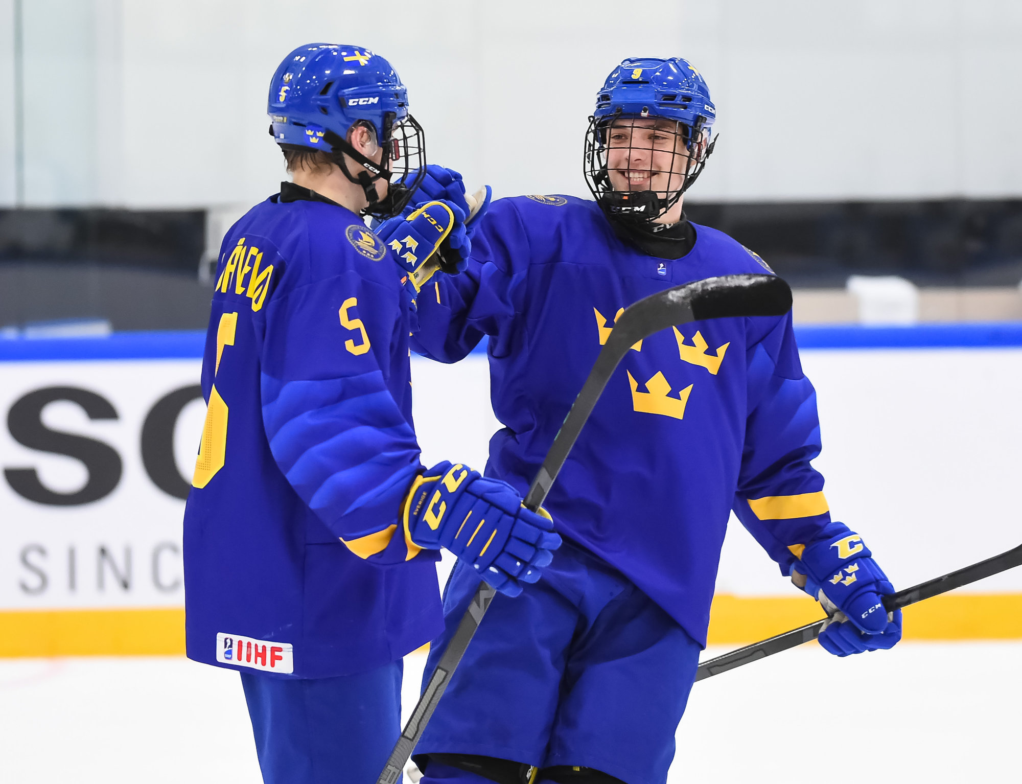 Sweden ice 2024 hockey jersey