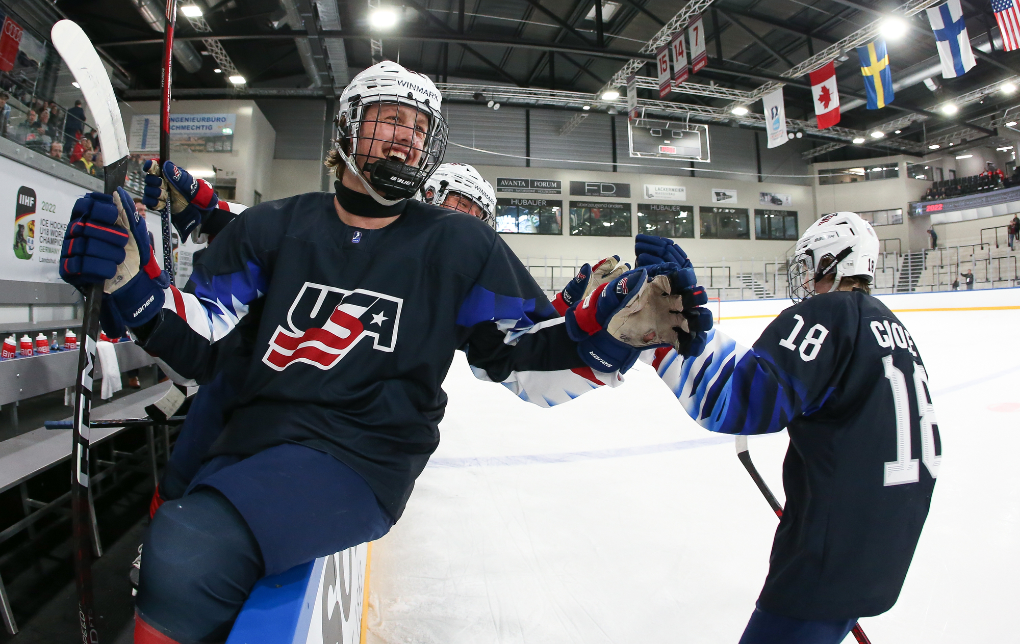 Iihf Usa Back In U18 Semis