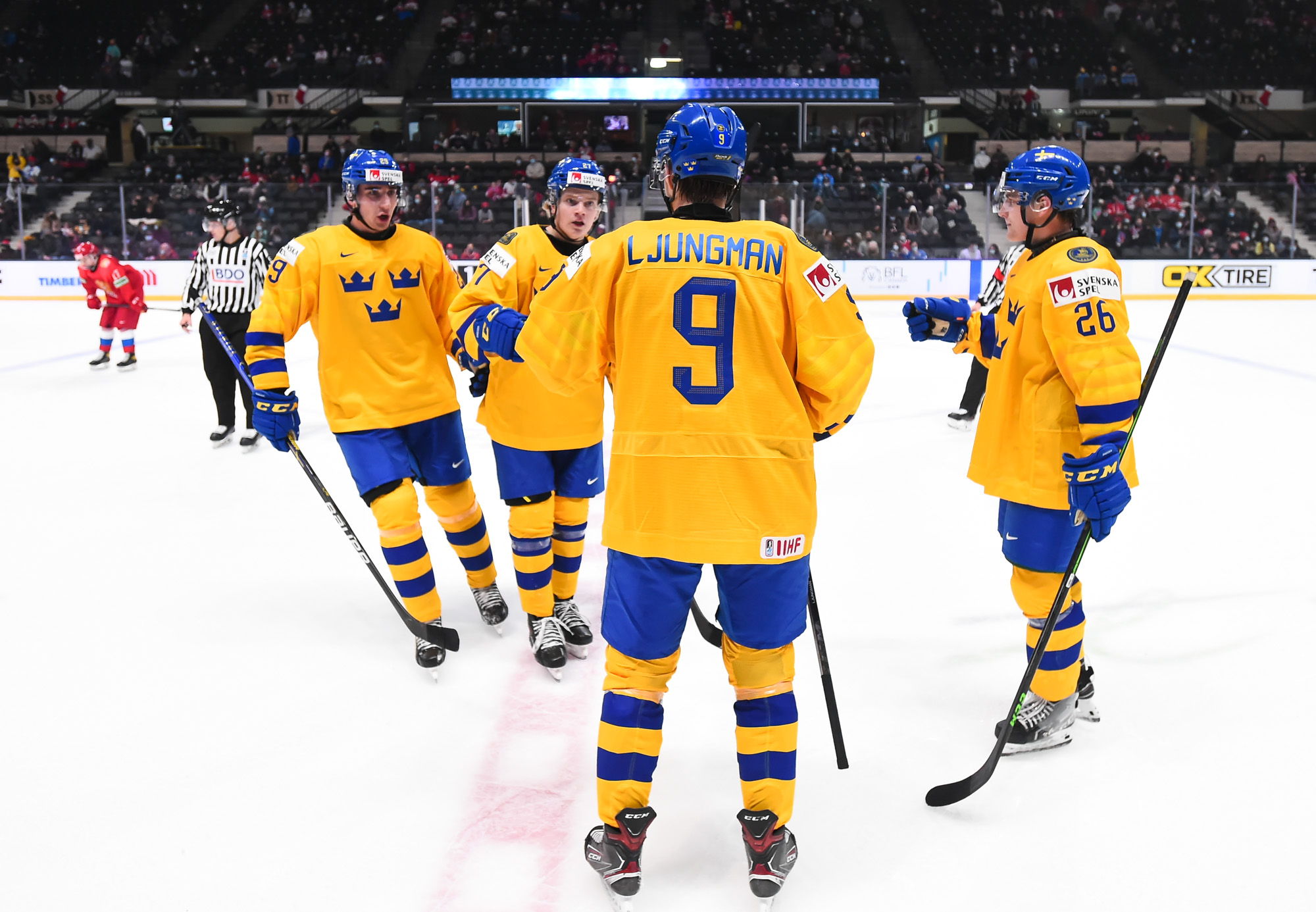 IIHF Gallery Russia vs Sweden 2022 IIHF World Junior Championship