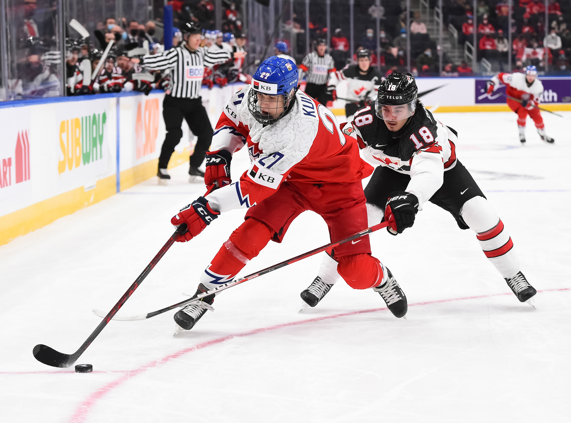 IIHF Gallery Czechia vs Canada 2022 IIHF World Junior Championship