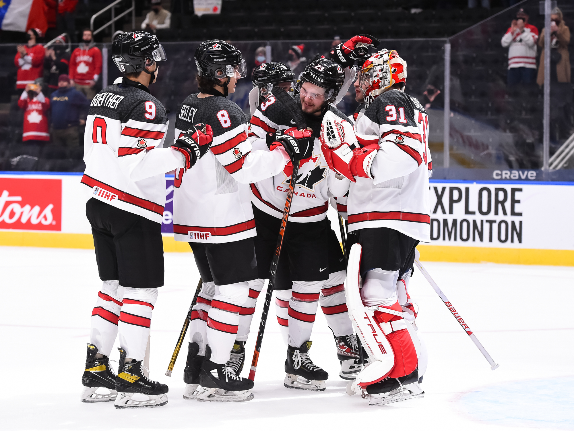 IIHF Gallery Czechia vs Canada 2022 IIHF World Junior Championship